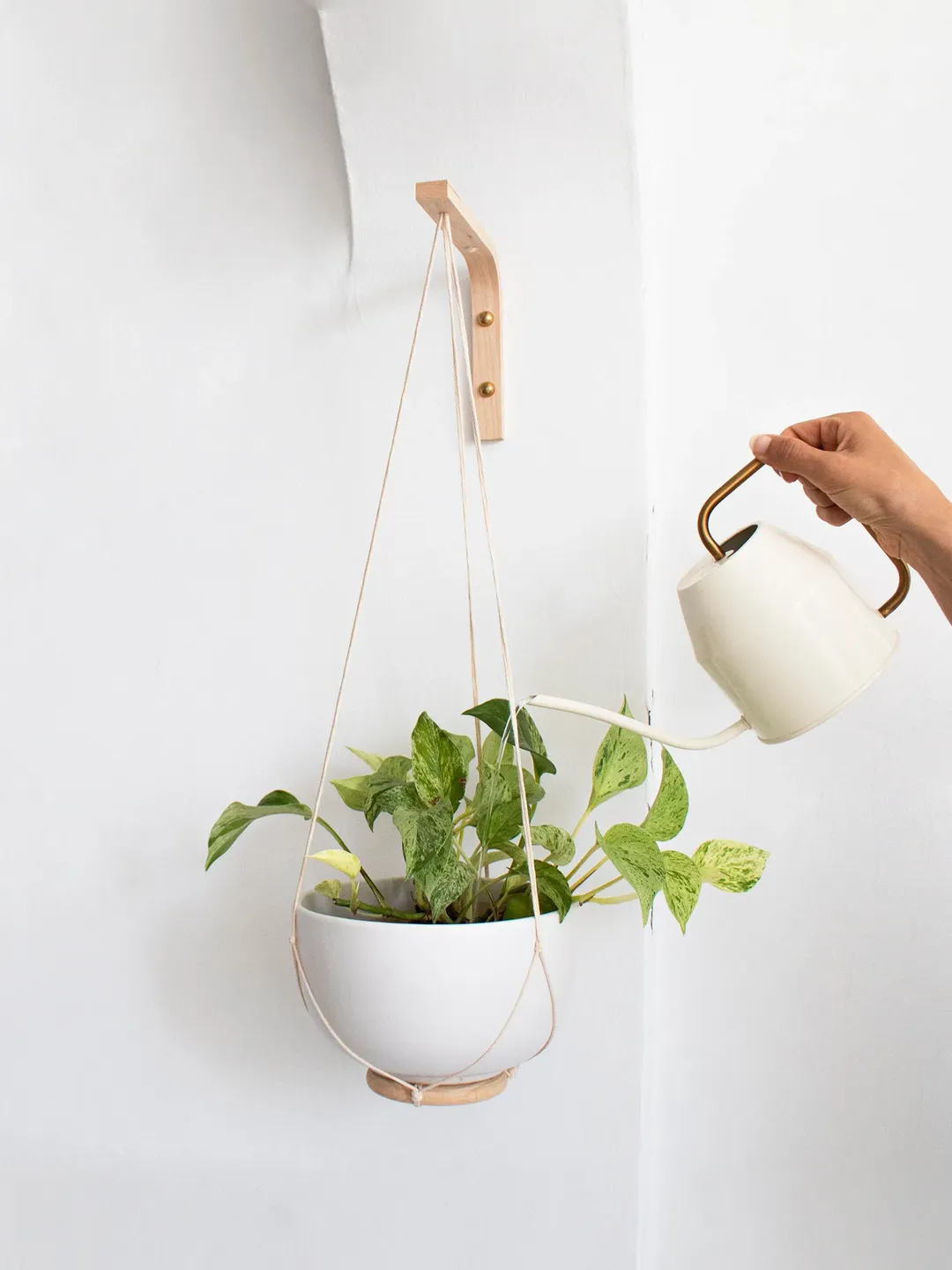 Wall Hook For Hanging Plants, Wood Plant Hanger Indoor Or Outdoor, Wall Plant Holder, Plants Hooks, Wooden Plant Hook, Plants Hanger