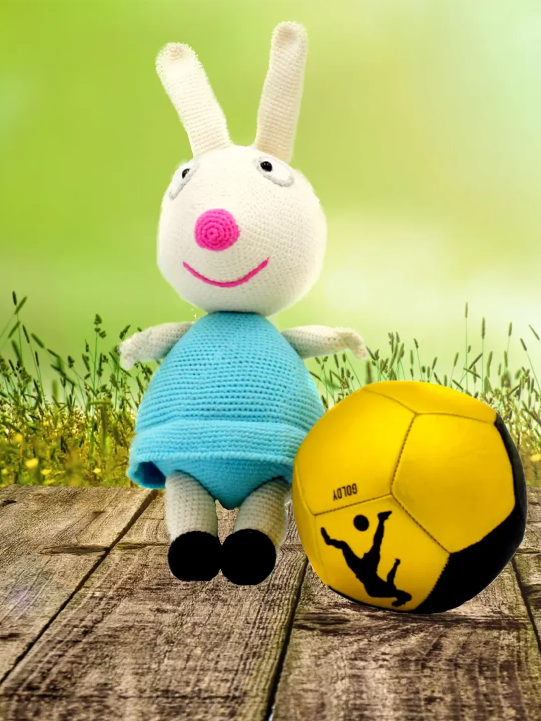 Plush rabbit, rabbit doll, forest animal, stuffed animal toy, collection doll, Easter decor