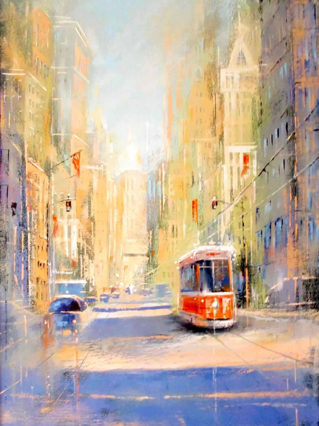 New York Painting, Original Oil Painting on Canvas, New York Original Art by "Walperion Paintings"