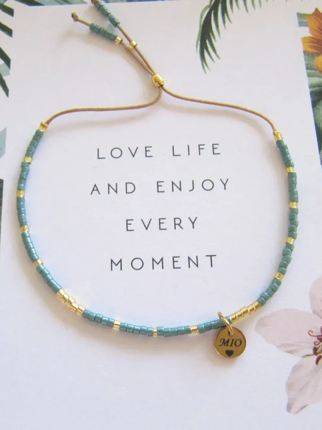 ROMANTIC Filigree bracelet Miyuki, Friendship bracelets, best friend bracelet, gift bracelet with card, Miyuki delicas, bestfriend bracelet