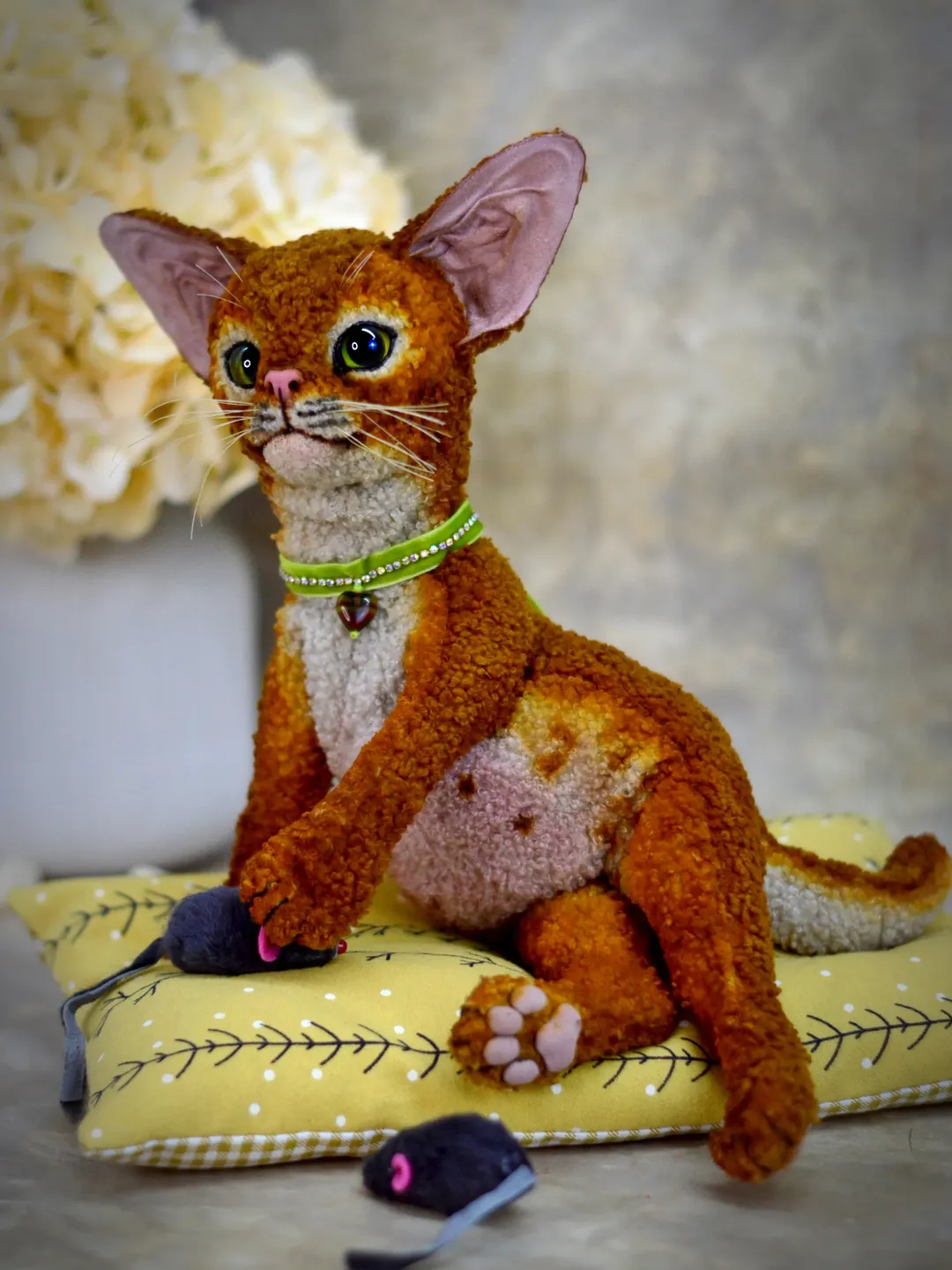 Plush Pattern Kitten - Cat sewing pattern Pattern stuffed animal ...
