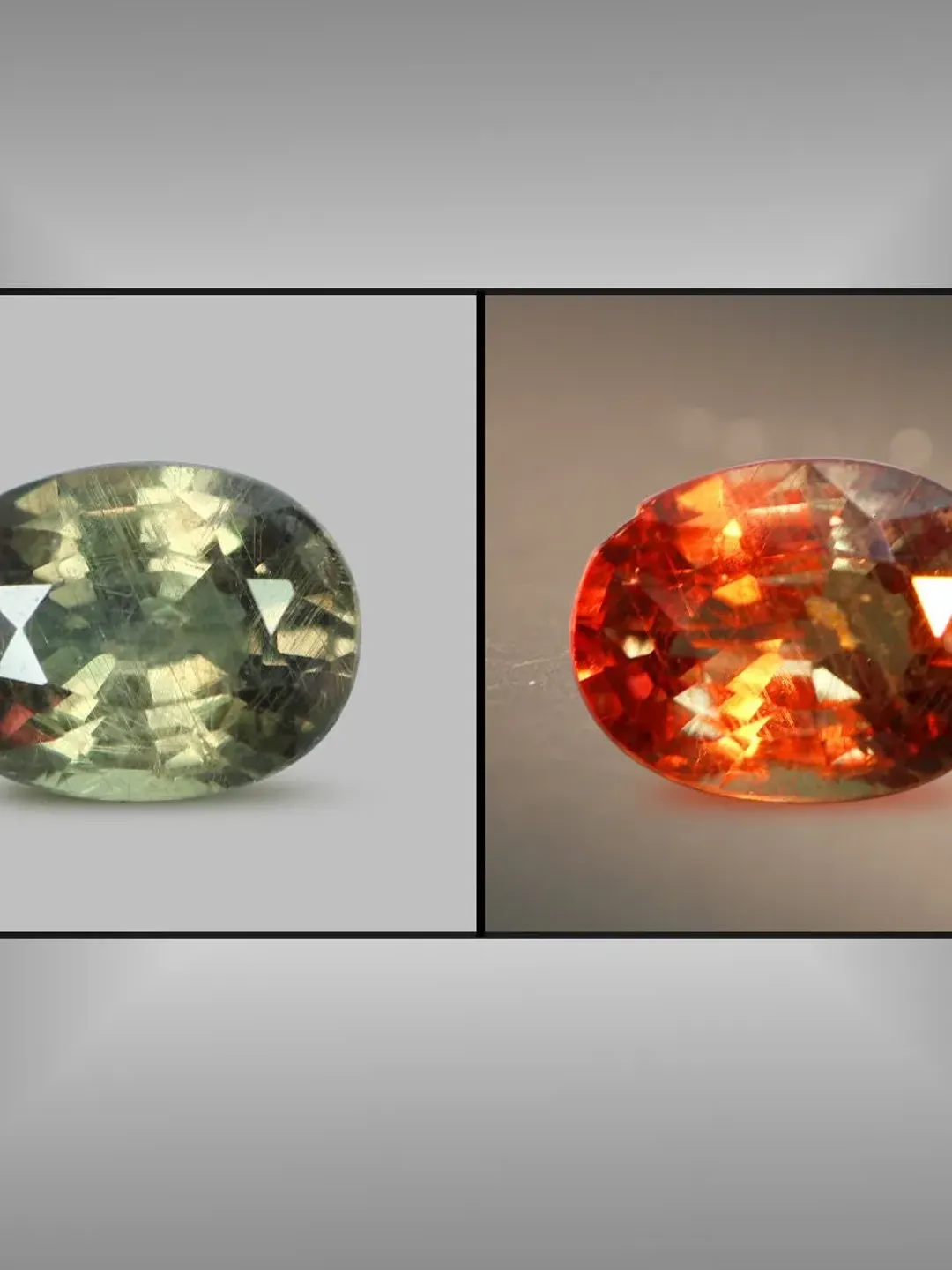 1.38 CT Stunning Rarest Unheated 100% Natural Color Change Garnet Tanzania