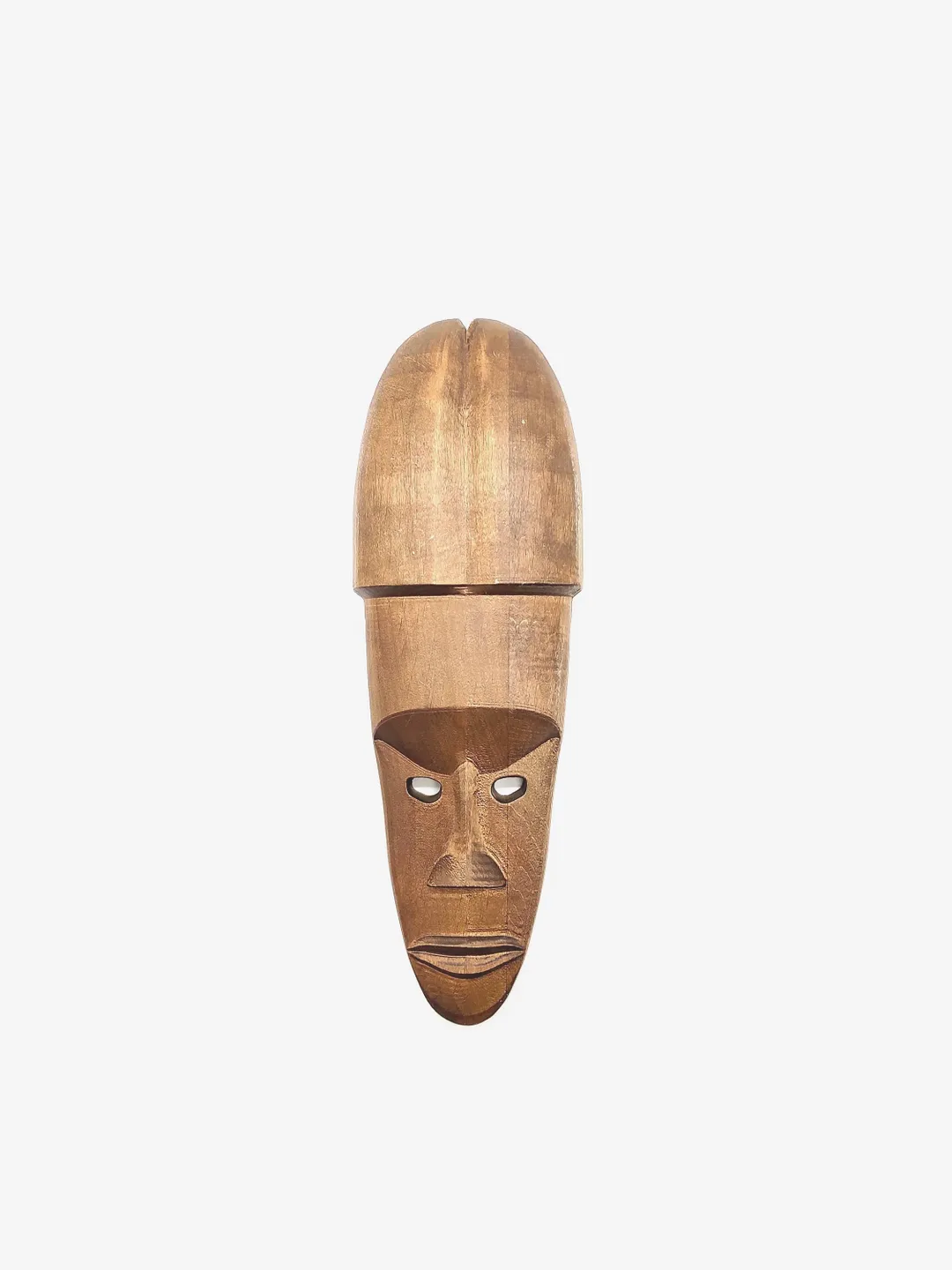 Tiki mask wood, Wood mask wall art, wood tribal mask, carved wood mask, african wood mask, wall decor, wall panel, wooden wall panel