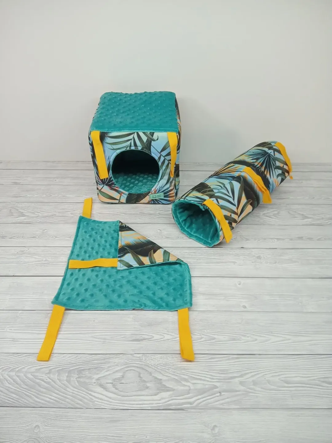 3 piece rat hammock set, ferret hammock set, chinchilla hammock set, set of hammocks for small animals, rat cage accessories