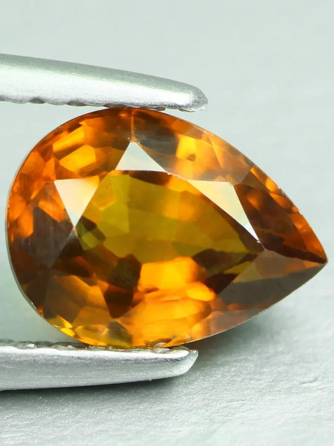 1.10 CT World Very Rare! Unheated 100% Natural Orange Mali Garnet