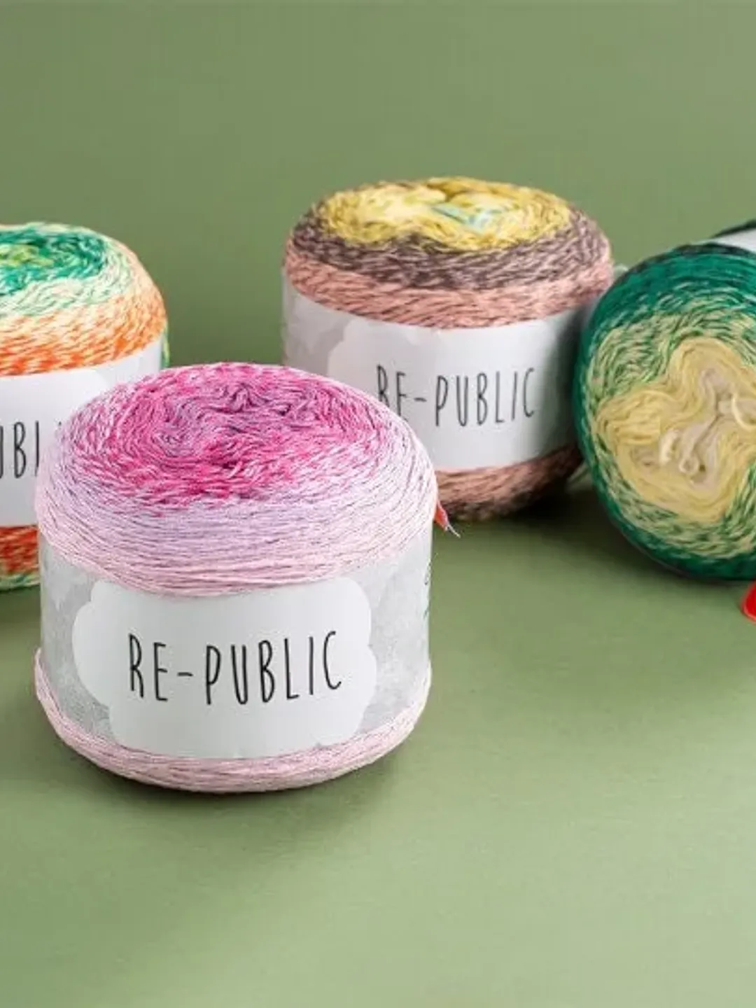 Etrofil Re-Public Crochet Cotton Recycled Yarn , Knitting Yarn