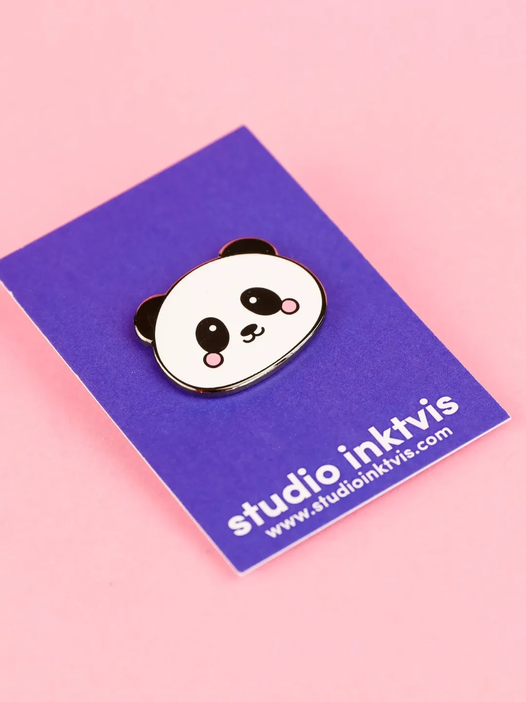 Pander Pic Pin Cute Panda enamel lapel pin brooch Hard Enamel Cute Animal Pin Chibi ...