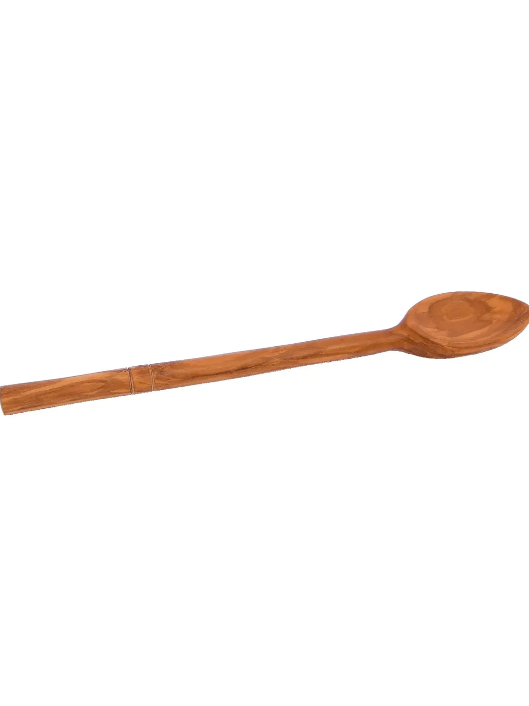 Handcrafted wooden stew spoon -  from Italian Olive Wood - 25 cm / 9.84"  - AKwood High Quality Kitchen Utensils - Albanian Quality!