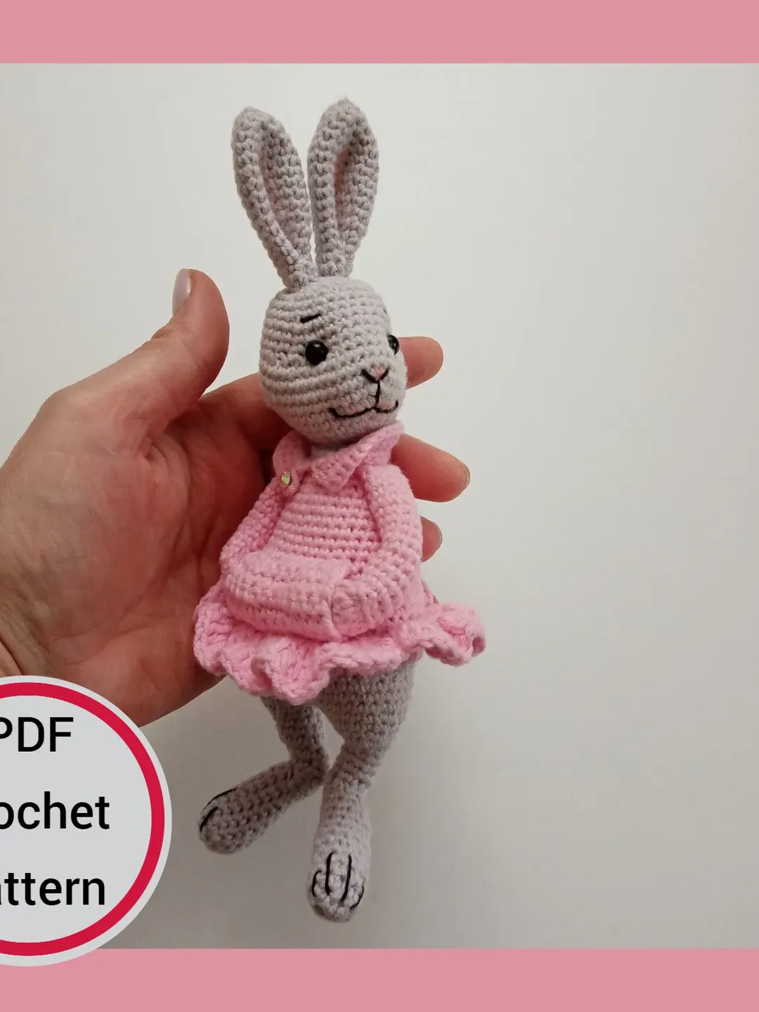 Rabbit in a dress. easter gift.pdf