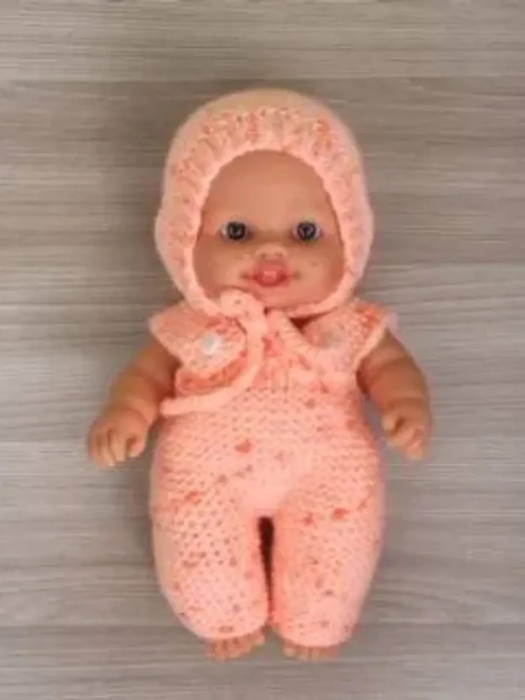 8-9 inch Baby Doll Wardrobe Doll Clothes Overalls Hat for 21 cm Miniland baby doll Berenguer Dolls 8 inch Jumpsuit doll