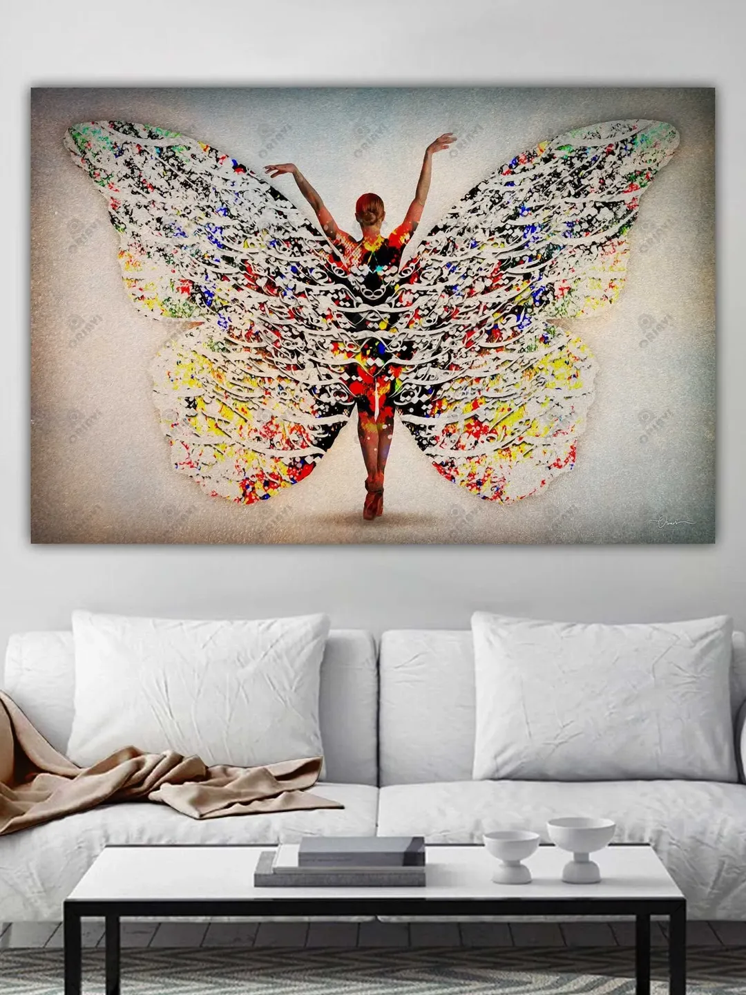 The Sun is Your Look | Persian Modern Art | Persian Calligraphy Wall Art | Traditional Persian Gift | Persian Art