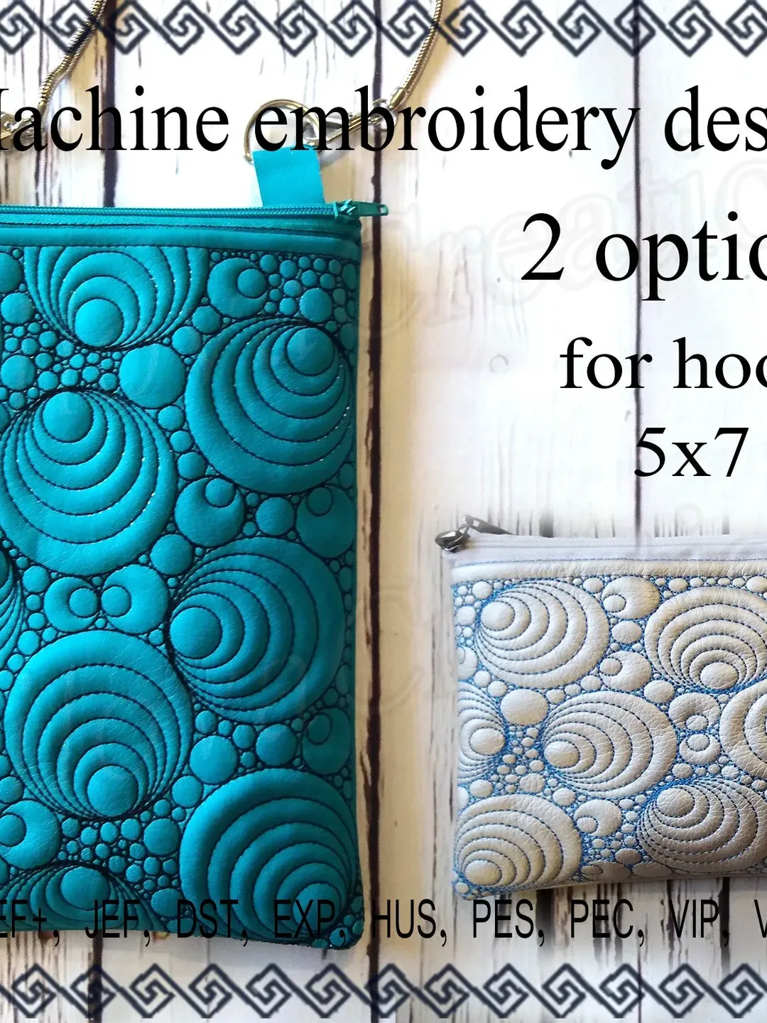 In the hoop bag embroidery designs zippered bag travel zip bag embroidery designs. ITH zippered bag Embroidery Design. File Instant Download