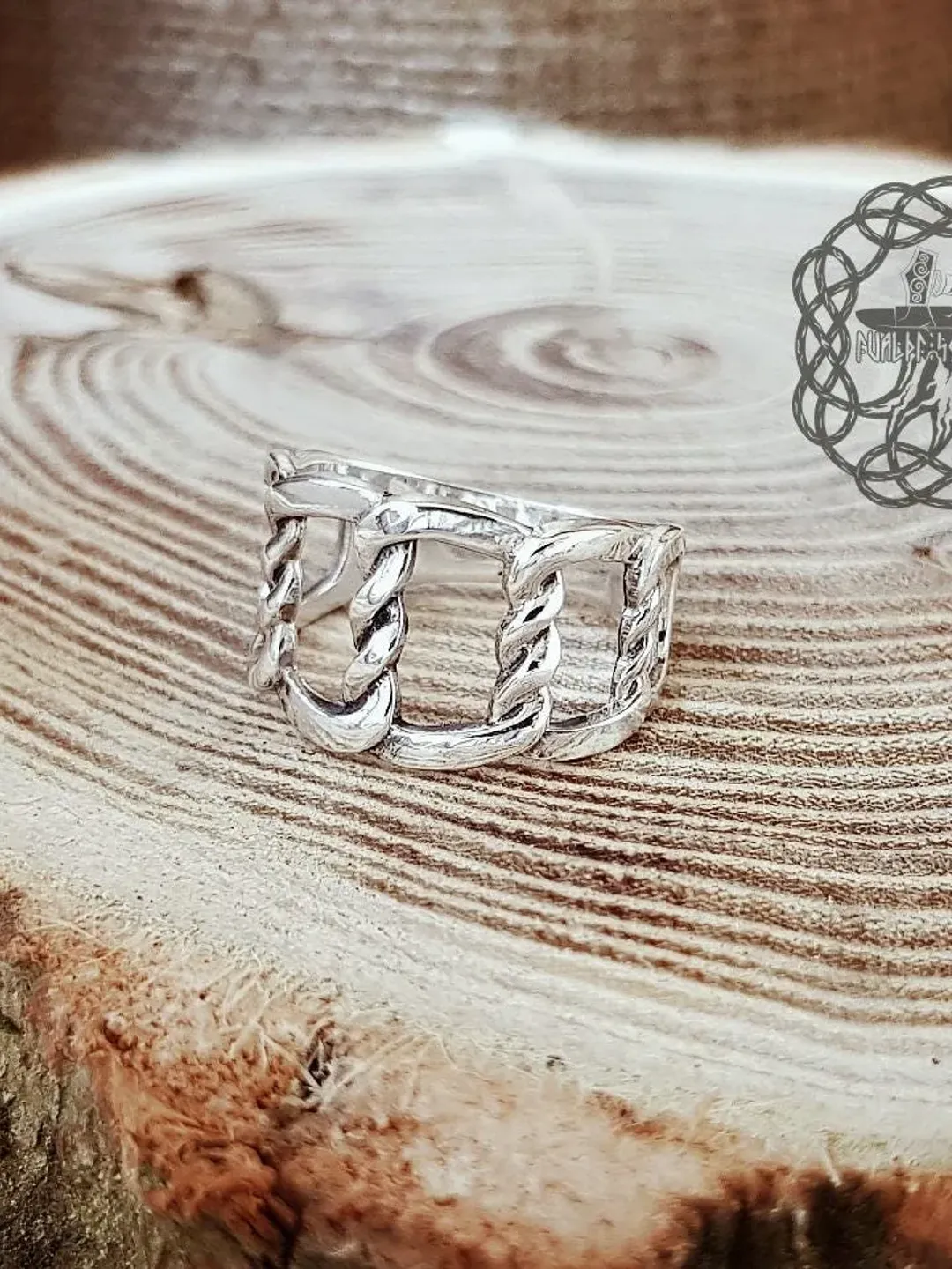 Braided Ring, Braid Ring, Sterling Silver Ring, Viking Braid Ring, Norse Ring, Norse Jewelry, Viking Jewelry