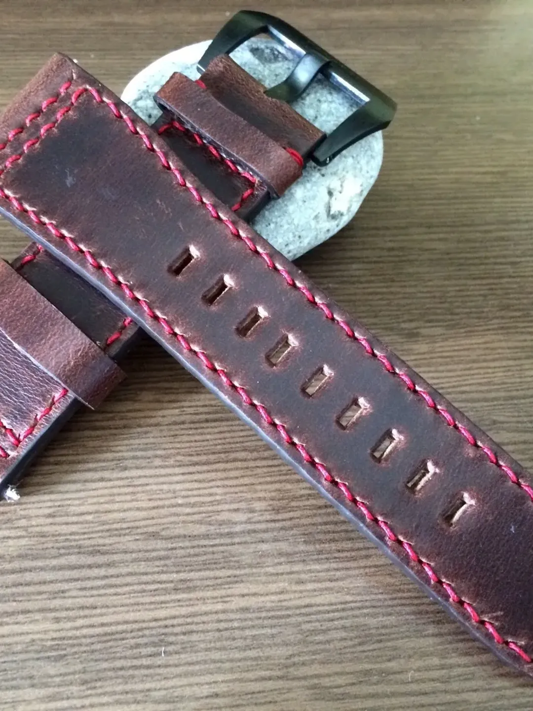 Leather watch Strap 28mm, Leather Watch Band, Brown watch band, 28mm Watch strap, 28mm watch band, FREE SHIPPING