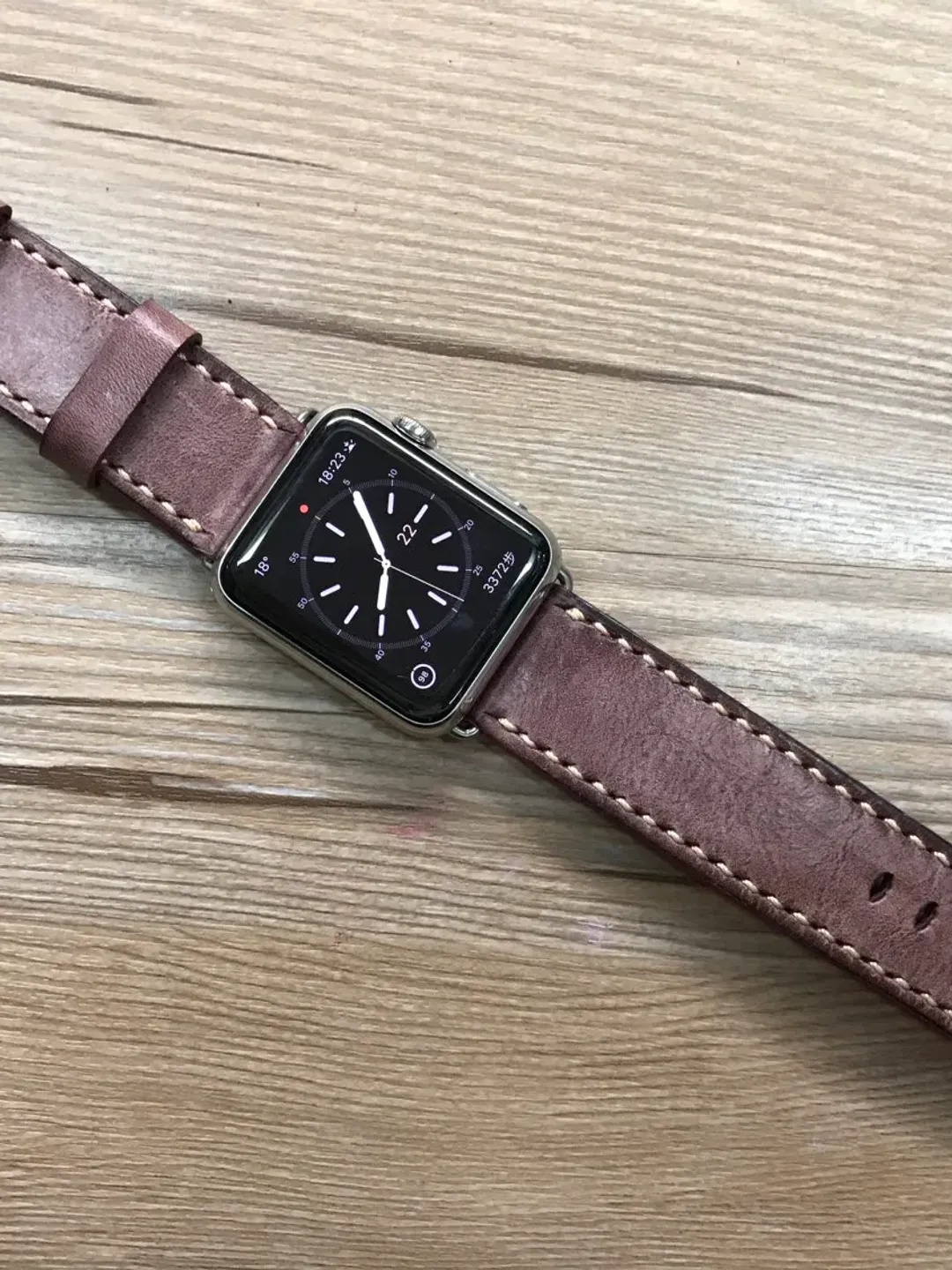 Apple Watch Band 44mm, Apple Watch Series 6 Space Gray Watch Band, Vintage Red Brown Apple Watch Band Gift Ideas, Personalise Watch Straps