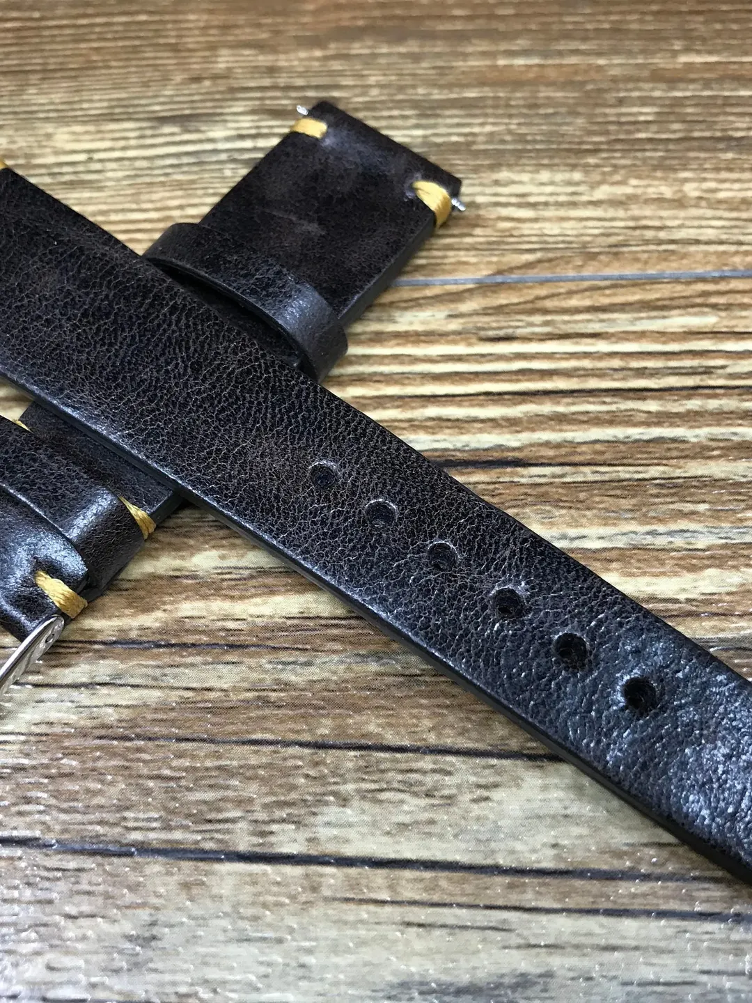 Distress Brown watch strap, leather Watch strap 18mm, Leather Watch band, 19mm strap, strap replacement, Watch strap, 20mm Watch band