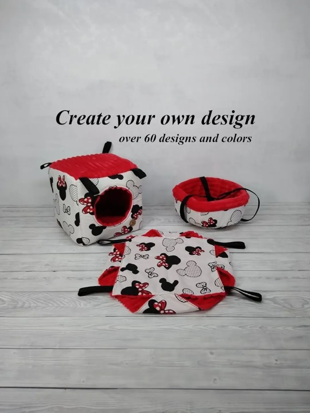 3 piece rat hammock set, ferret hammock set, chinchilla hammock set, set of hammocks for small animals, rat cage accessories