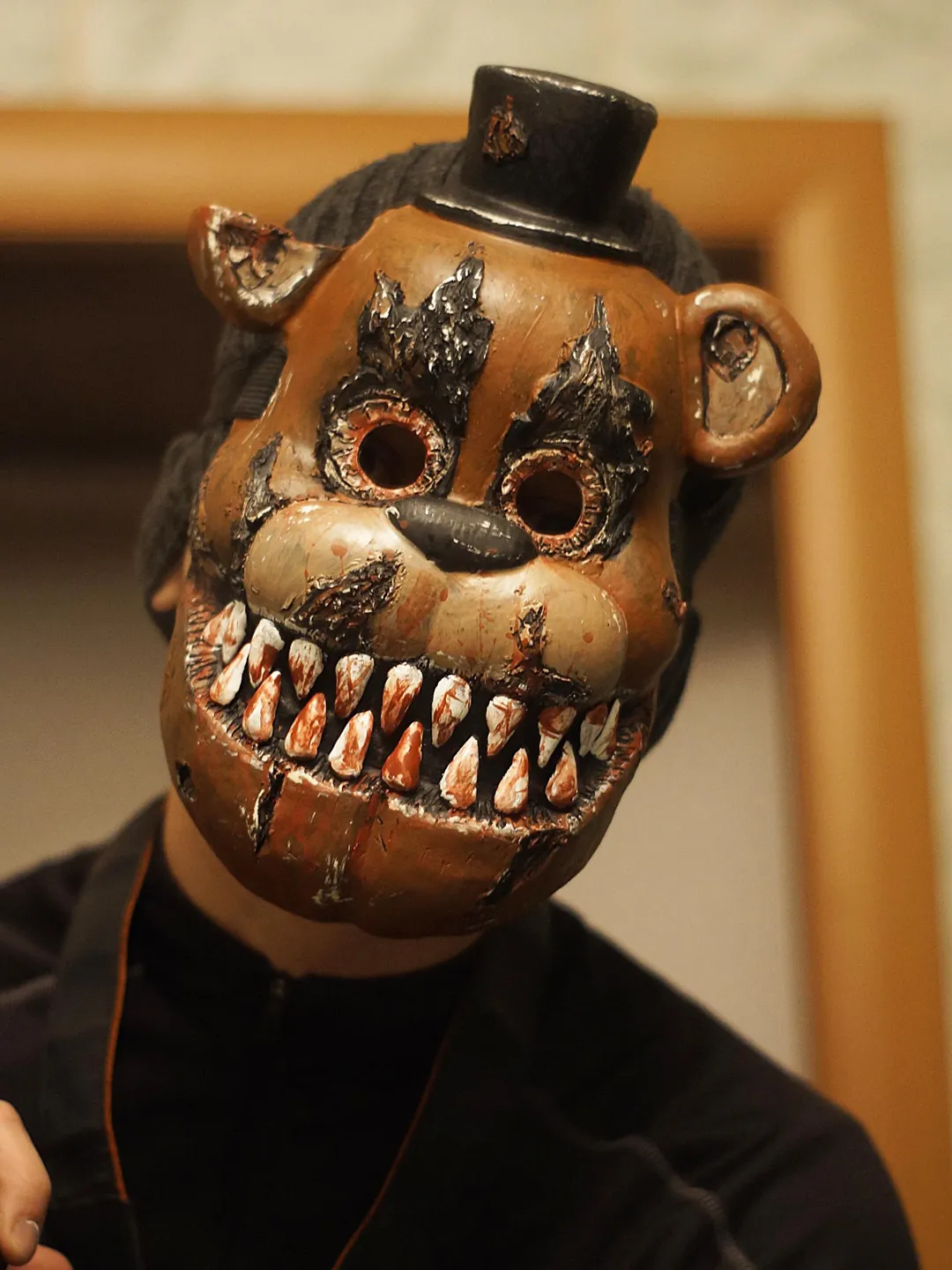 FNAF Freddy mask Zombie Halloween mask Horror Game mask Five Nights at Freddy