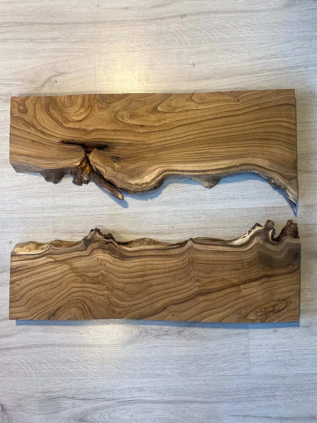 21"Silverberry Wood Blank Slab, Live Edge Wood Slab, Epoxy Resin Wood, Raw Edge Wood