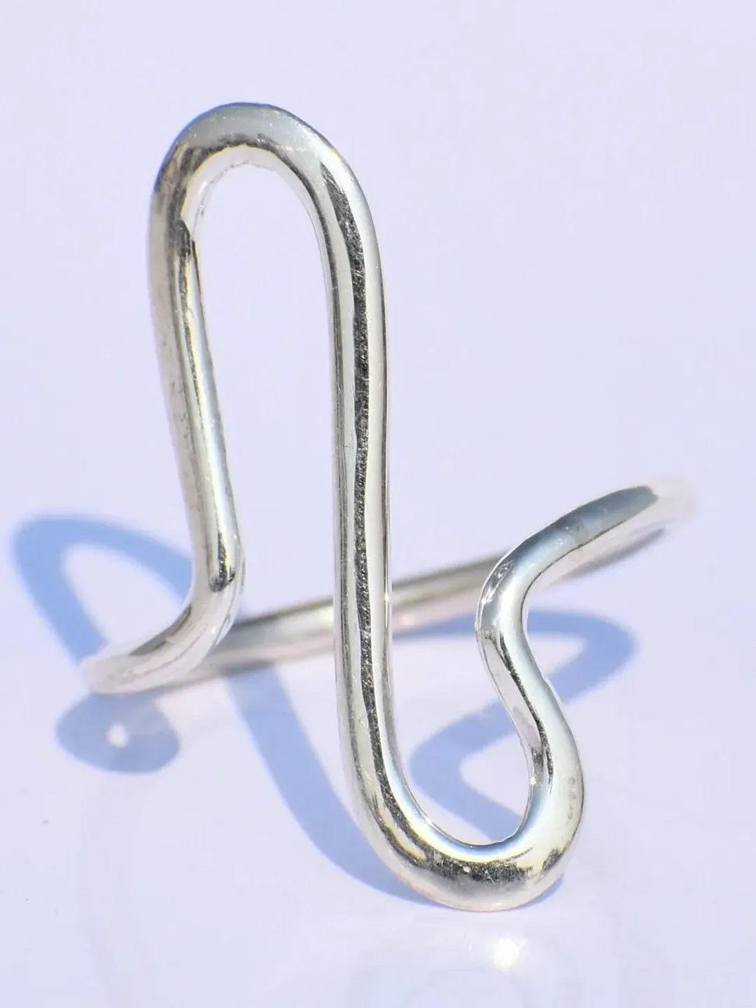 Spiral Ring, Wave Ring, 925 Sterling Silver Ring, Stacking Ring, Handmade Ring, Minimalist Ring, Statement Ring, Bohemian Ring, Ring For Her