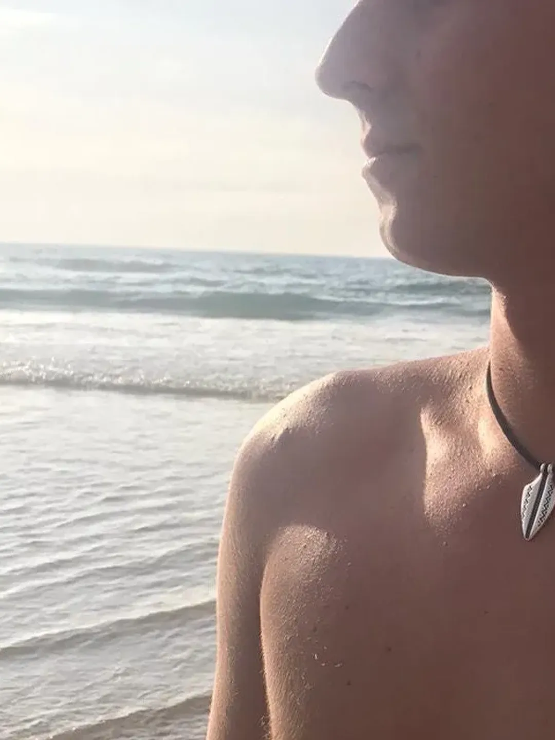 Silver Ethnic Necklace, Men Women Leather Choker, Bohemian Gypsy Tribal Jewelry, Unisex Double Side Necklace, Layered Stacking Jewellery