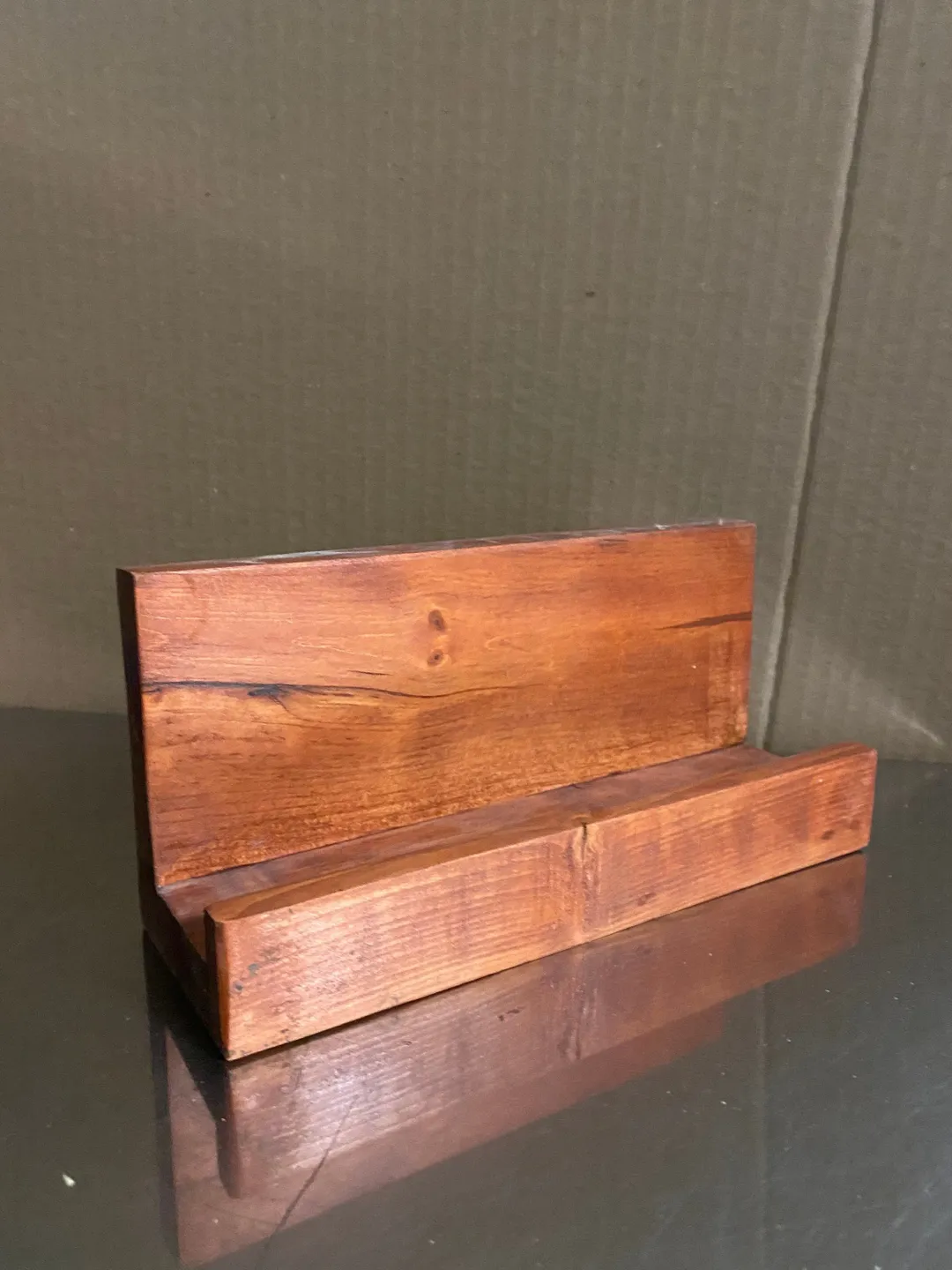 Konin Phone Stand | Tablet Stand | Tablet Holder | Phone Holder | Phone Stand | Wood Phone Holder | Phone Docking Station Wood | Wooden Dock