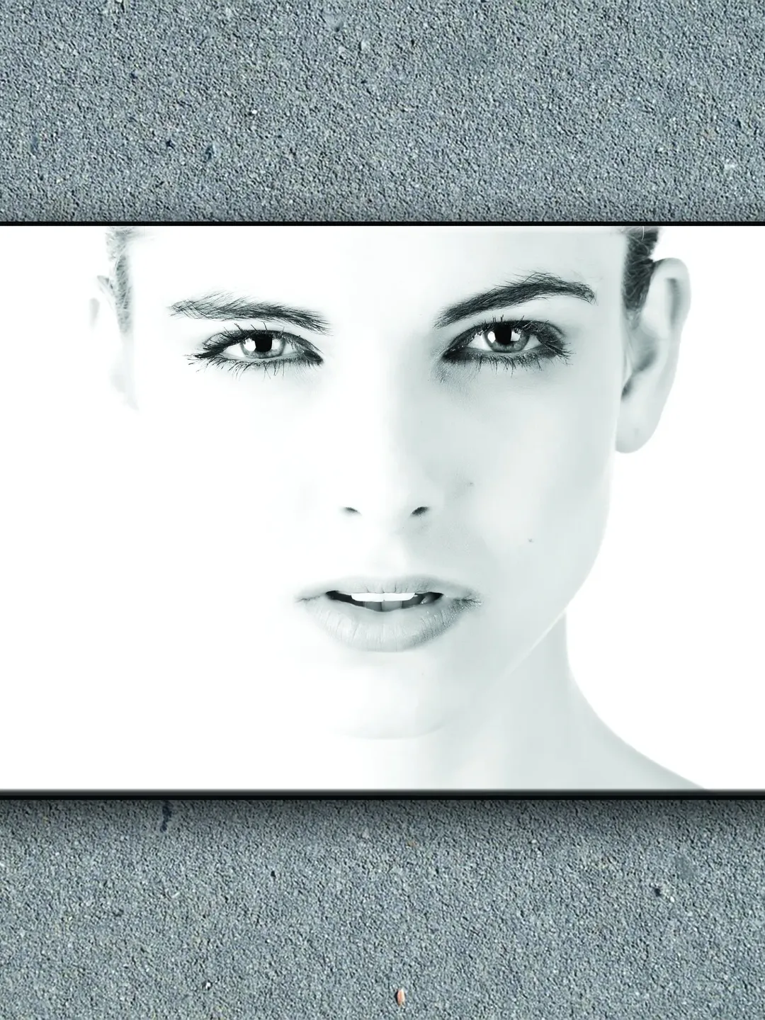 Woman painting Print on Canvas , Floating Frame Option, Modern Wall Art, Extra Large Canvas Wall Art