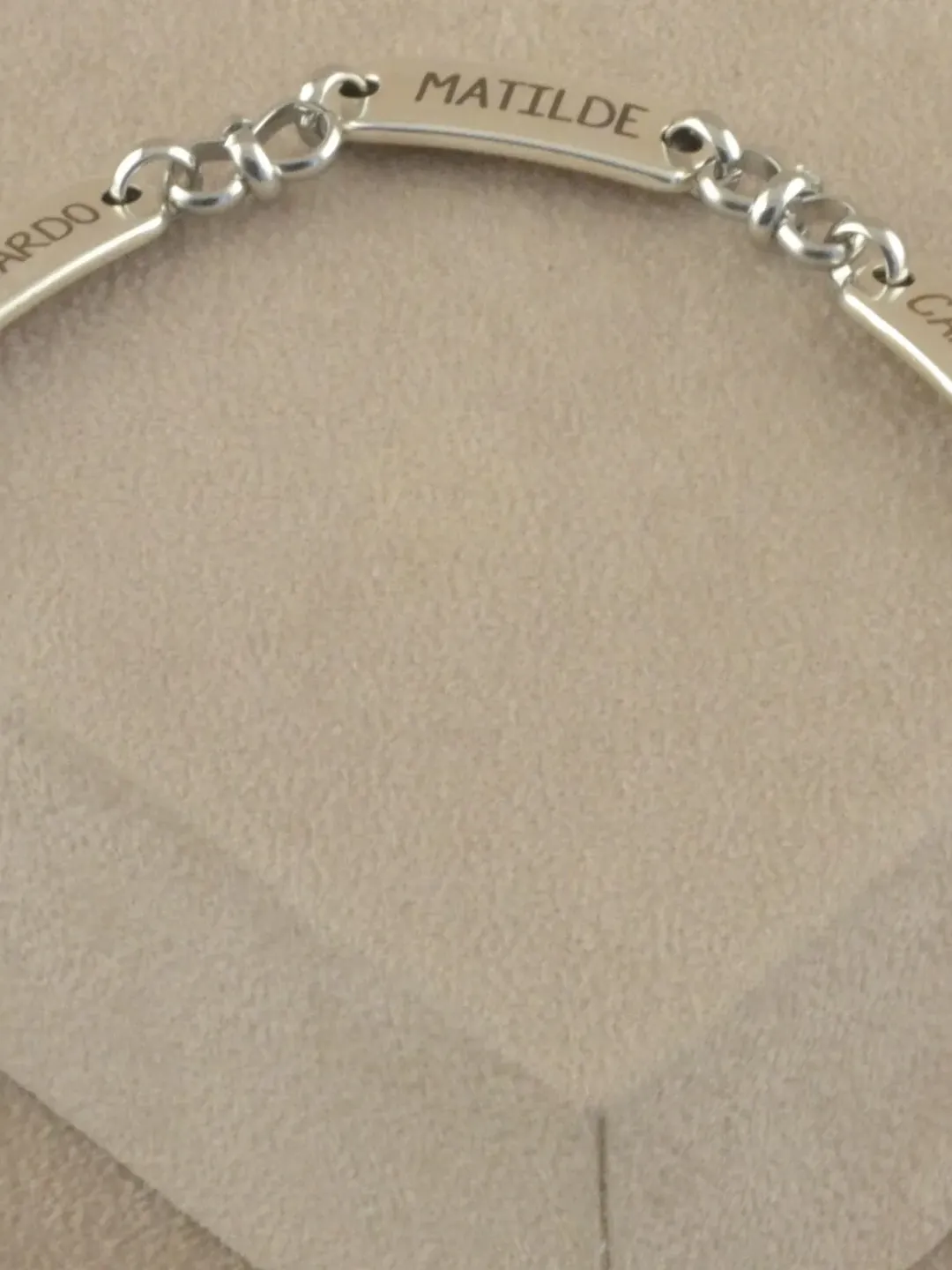 Personalized Multiple Name Bracelet for Women, Grandma Christmas Gift with Kid's Name, Custom Engraved Monogram Christmas Bracelet for Women