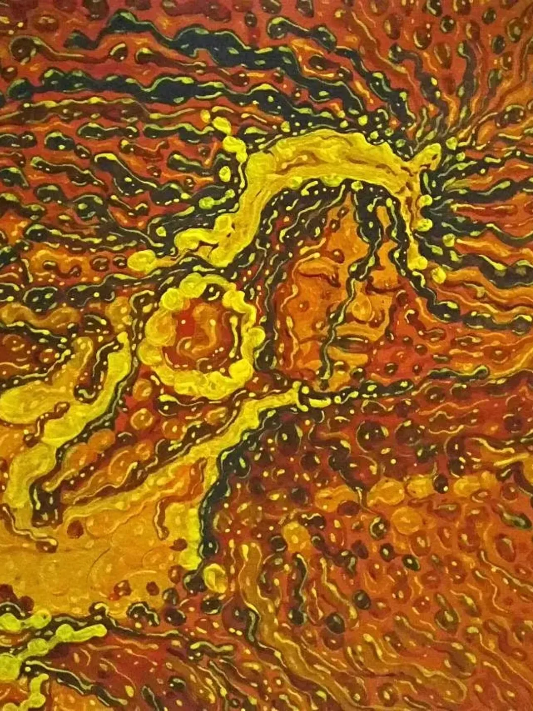 Reach For , African Painting , African Art , Acrylic on Card , Acrylic ...