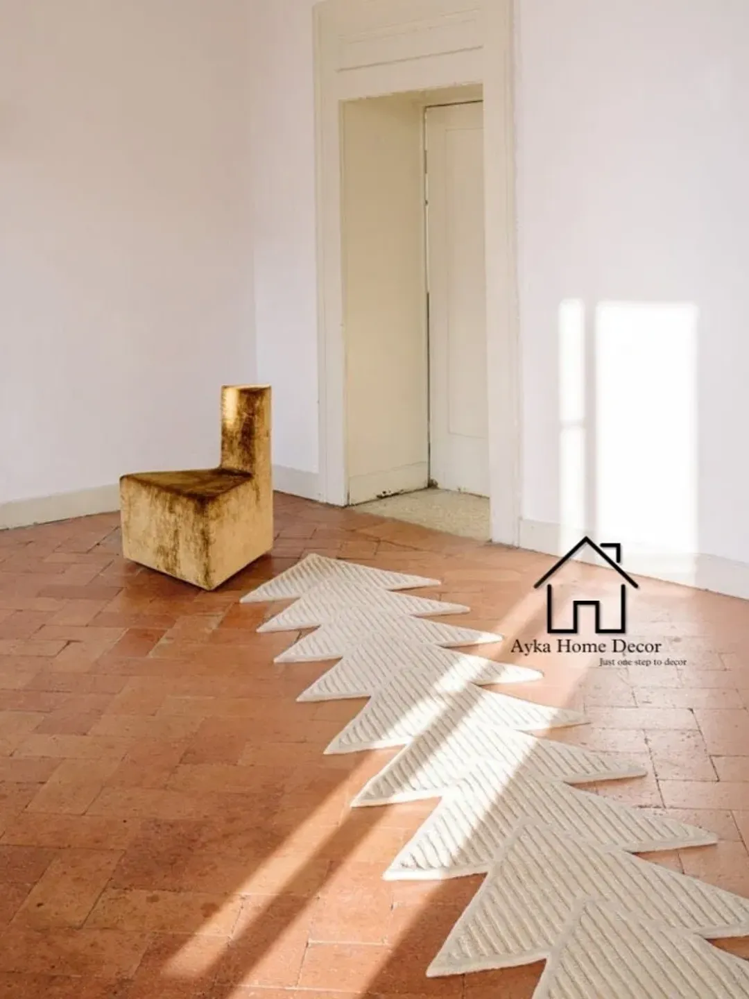 Runner Hand Tufted Wool Rug Area Rug Handmade Area Rug Hand Tuft Modern Rugs for Living Room Rugs Abstract rug irregular rug squiggle rug