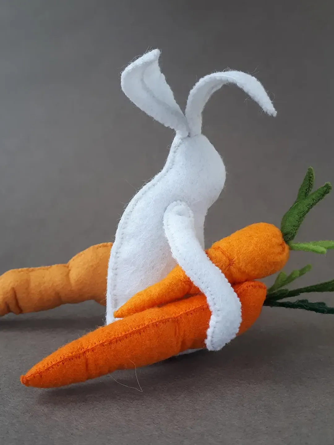 Bunny rabbit with carrot toy sewing pattern , Easter Decor for Tiered ...