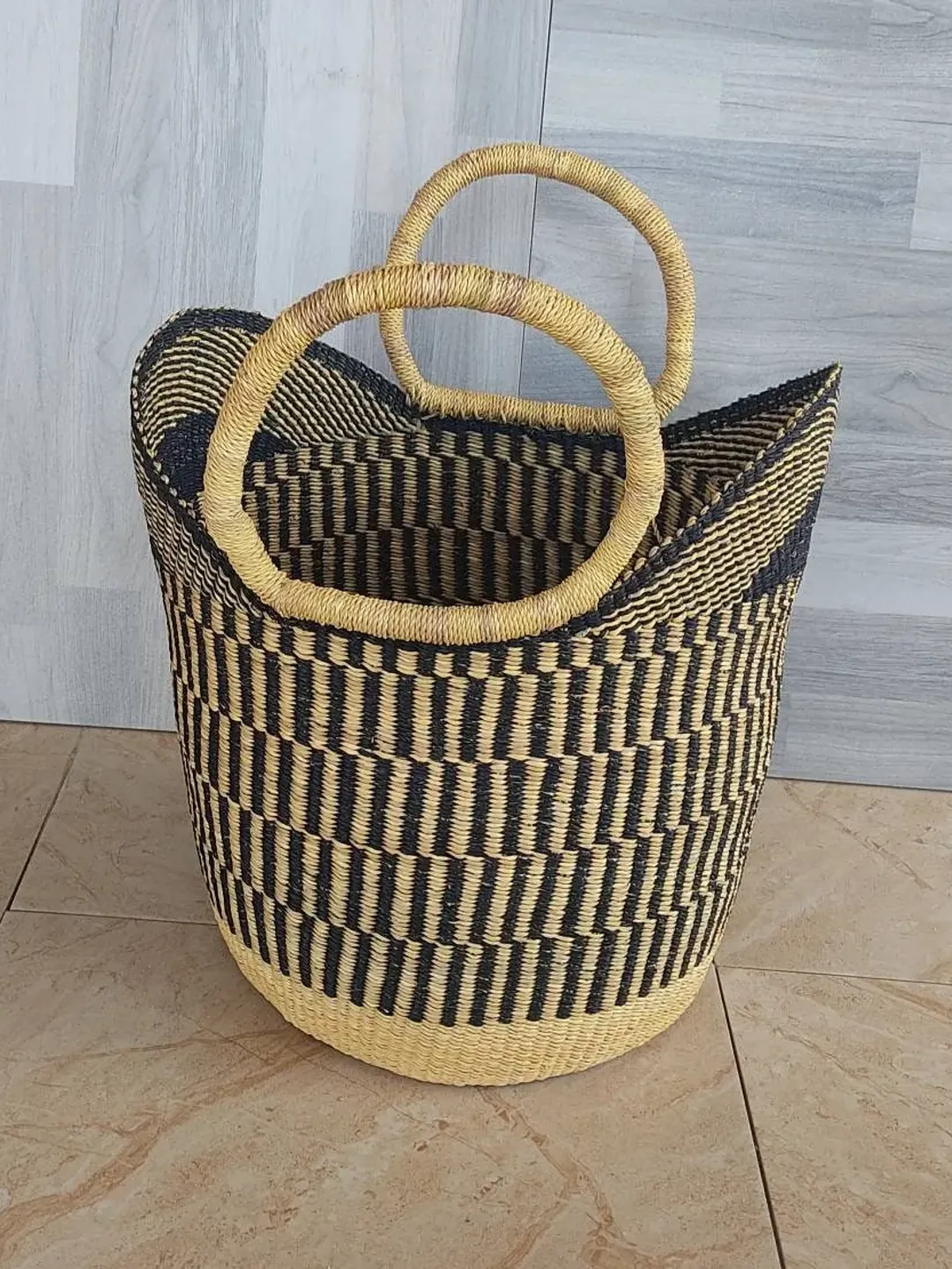 Market Basket | African Basket | Bolga Market Basket | Toy Basket