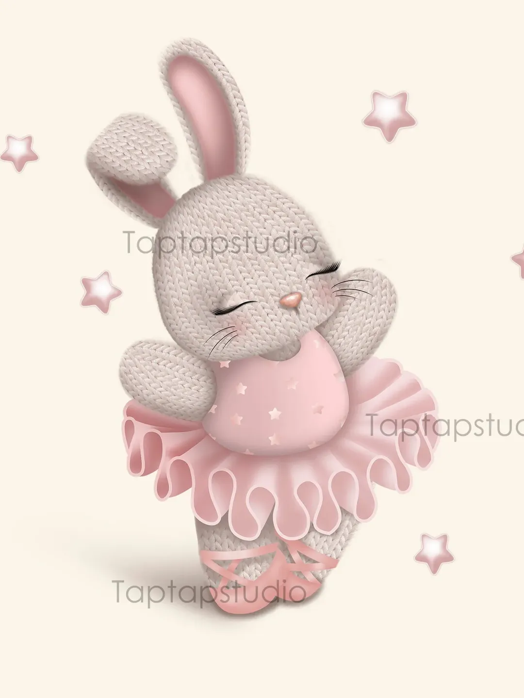 Ballet bunny print, Bunnies png, Rabbit dance, baby shower, birthday Clipart, baby animal, baby bunnies , watercolor illustration