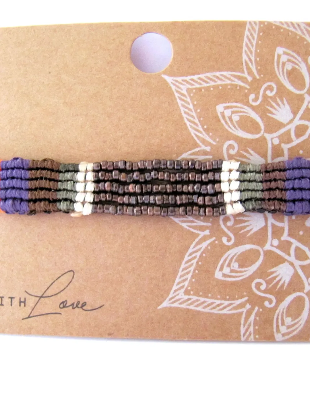 bracelet macrame, bracelets, boho bracelet, silver beads bracelet, woman bracelet, reinbow bracelet, hippie bracelet, boho jewelry