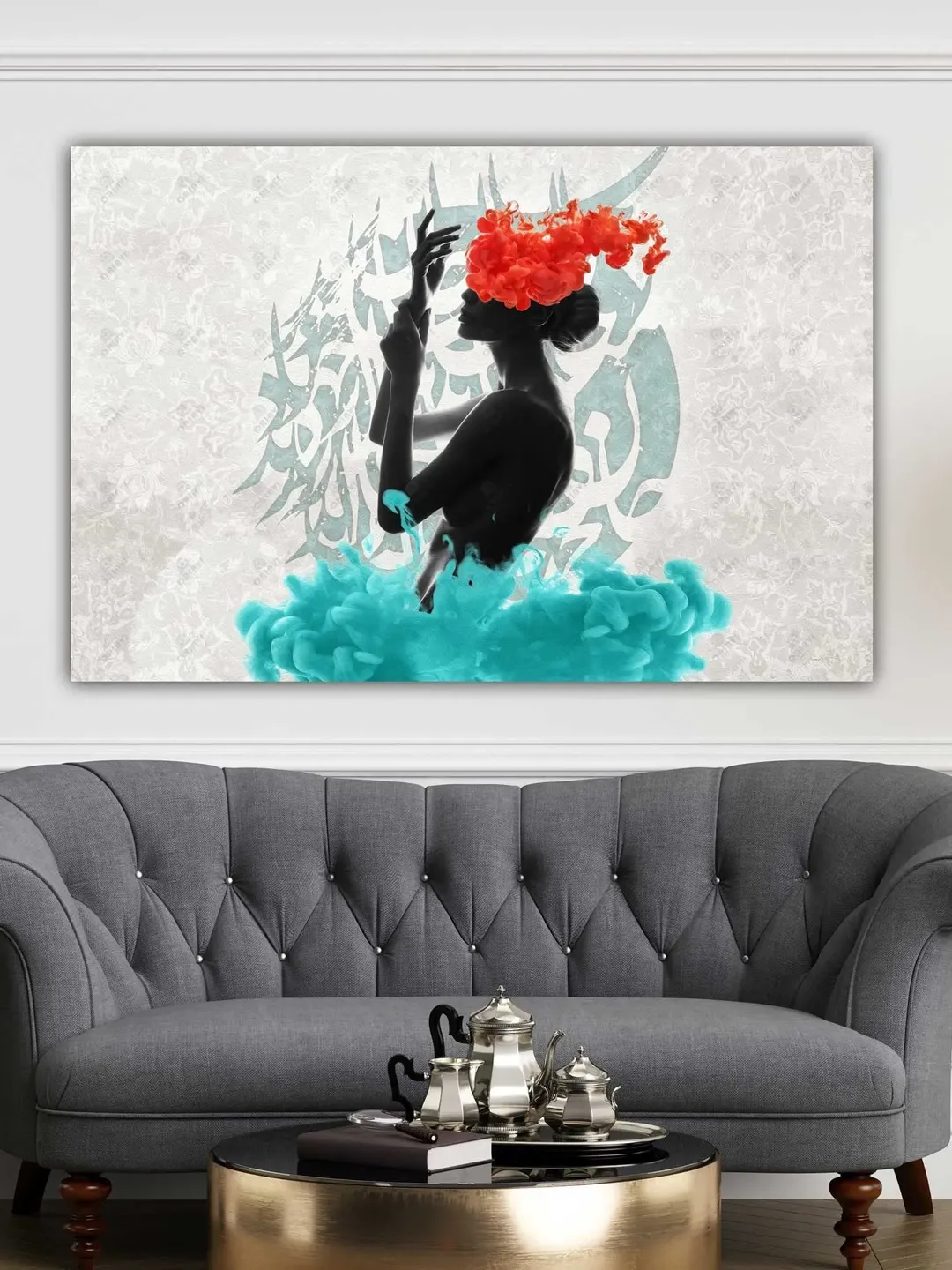 Jamal e Jaanaan | Persian Wall Art | Persian Calligraphy Wall Art | Traditional Persian Gift | Persian Art - Hafez Quotes