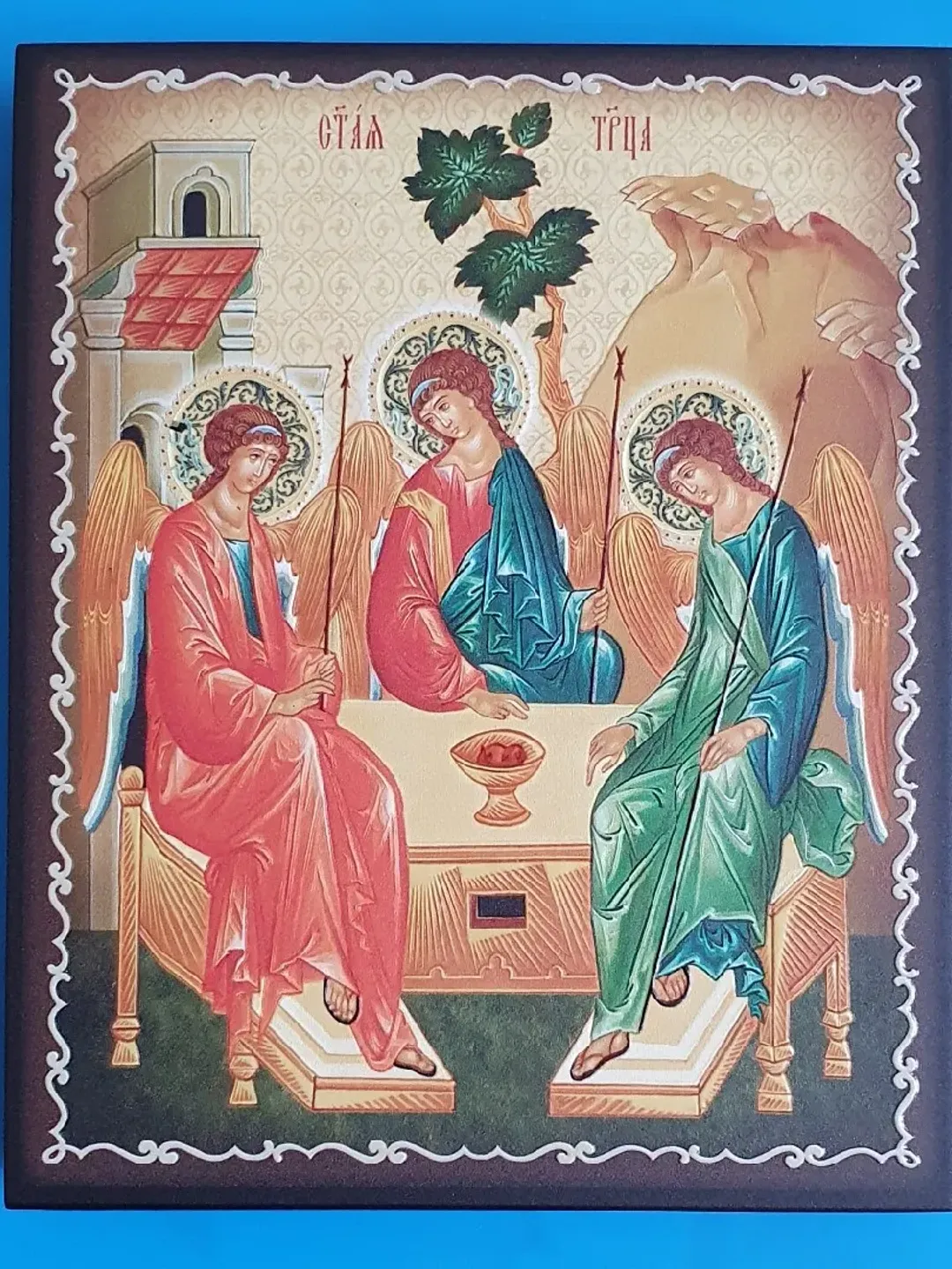 The Holy Trinity icon | Orthodox gift | free shipping from the Orthodox store