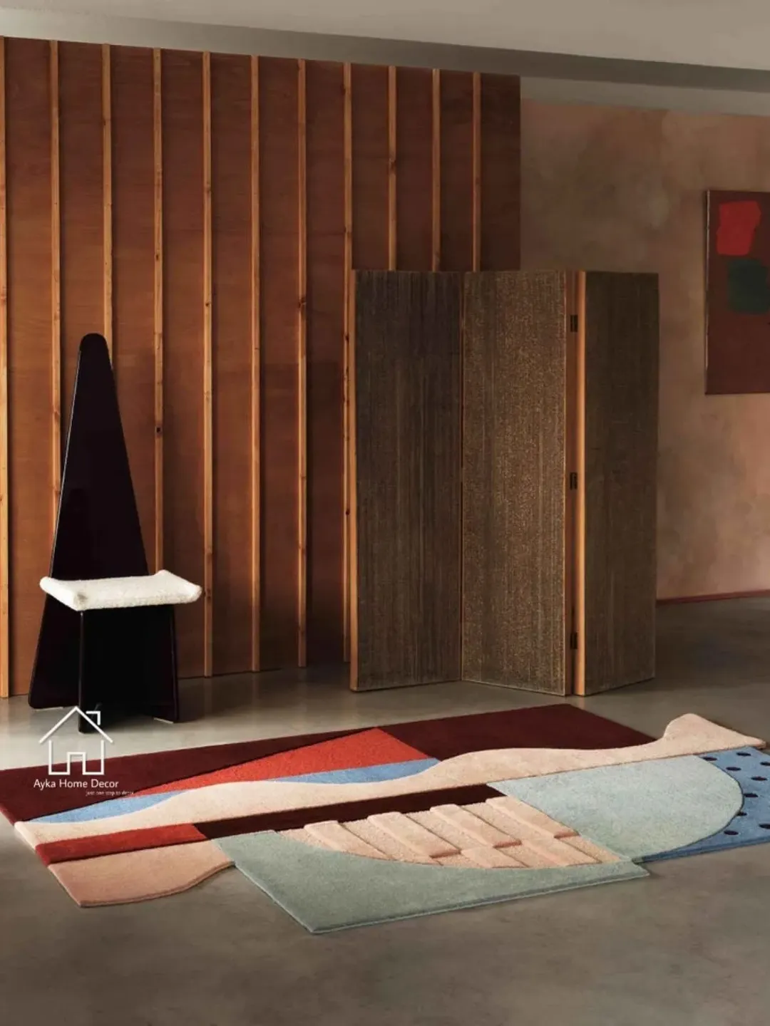 Designer Hand Tufted Wool Area Rug Modern Area Rug Handmade Area Rug ...