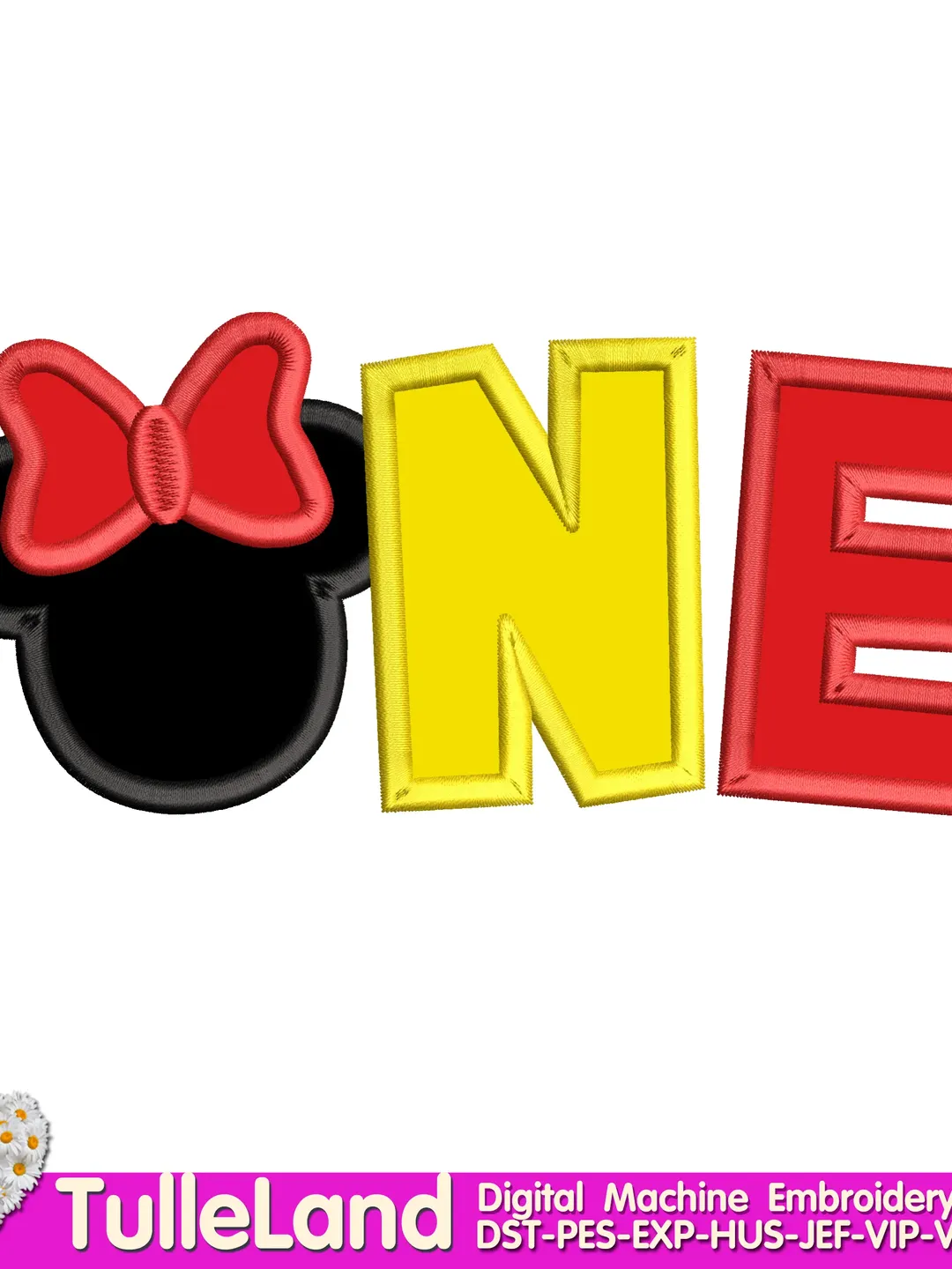 ONE Mouse Birthday 1st  Birthday I'm ONE Mouse Birthday Oh TWOdles Oh Toodles Design applique for Machine Embroidery