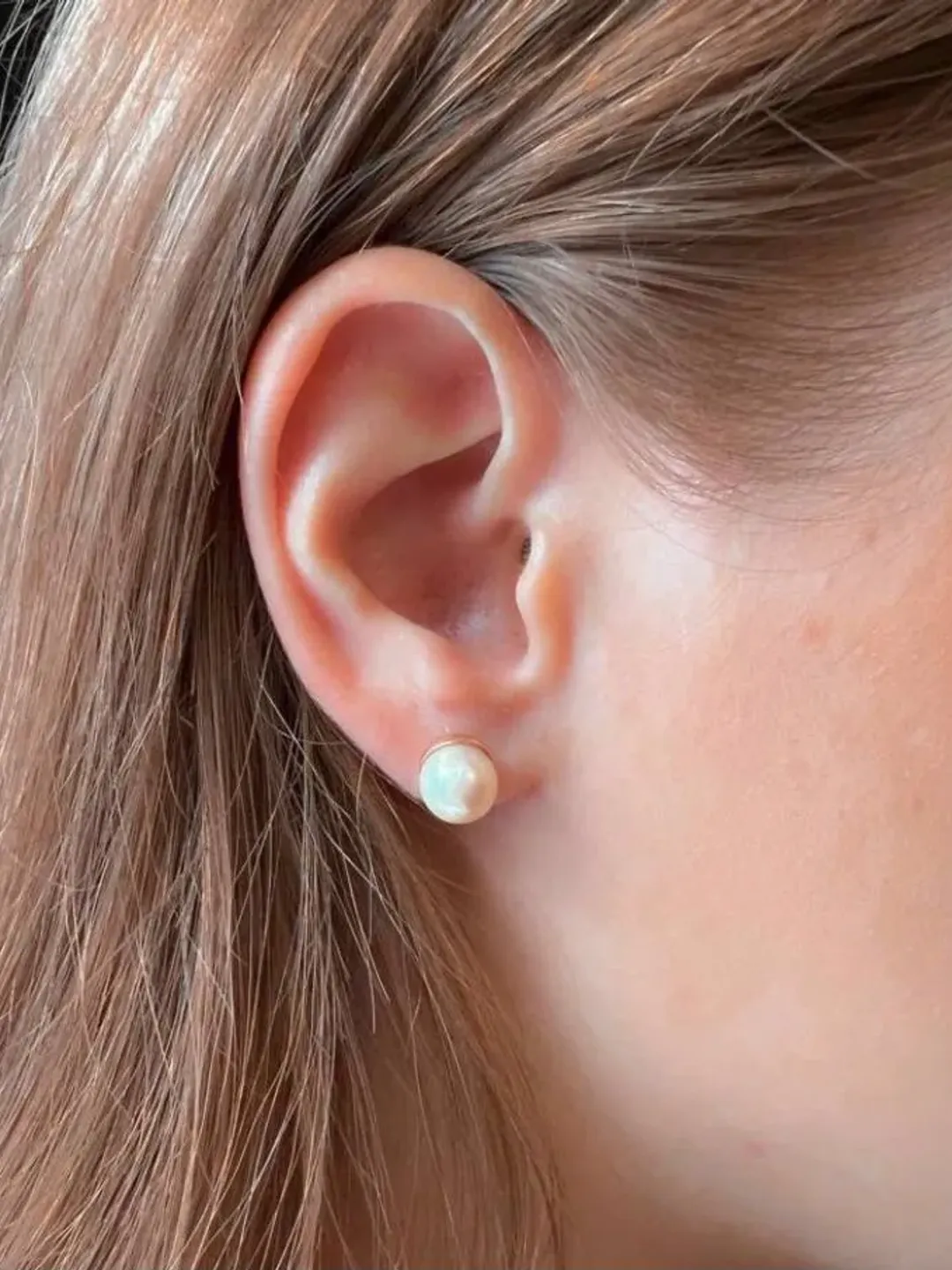 ピアス VINTAGE HOLLYWOOD Rose Blossom Pearl Earrings 4BFK503 VINTAGE HOLLYWOOD Rose Blossom Pearl Earrings 4BFK503