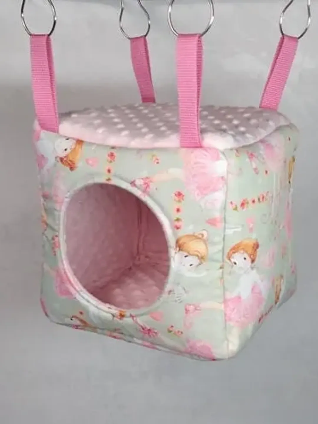 Rat cube hammock, chinchilla hammock, ferret hammock, rat hammock, ferret cube, chinchilla cage accessory