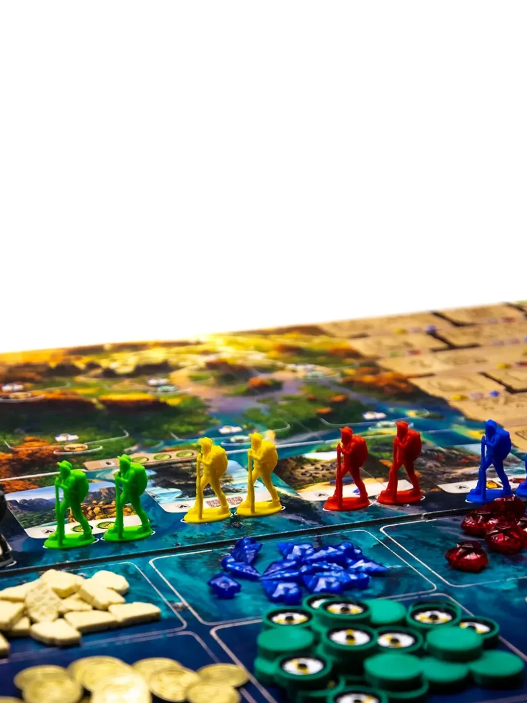 Arnak Upgrade Kit (46pcs) - Lost ruins of Arnak Board Game Compatible Component Upgrade Board Game Accessory Board Game Upgrade