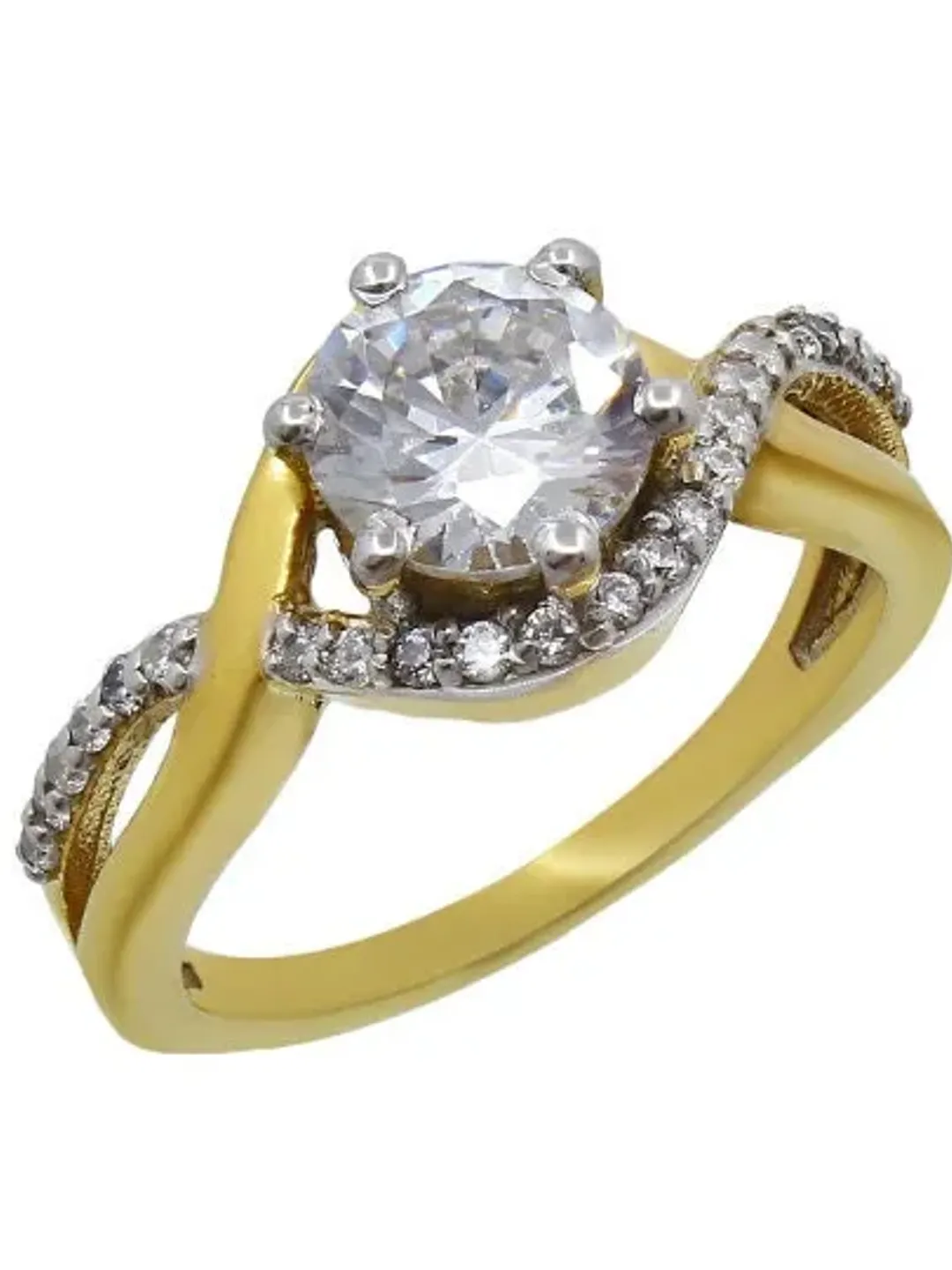 CZ Ring, Bridal Ring, 925 Sterling Silver Ring, Art Deco Ring, Engagement Ring, Gift For Her, Wedding Ring, Anniversary Gift