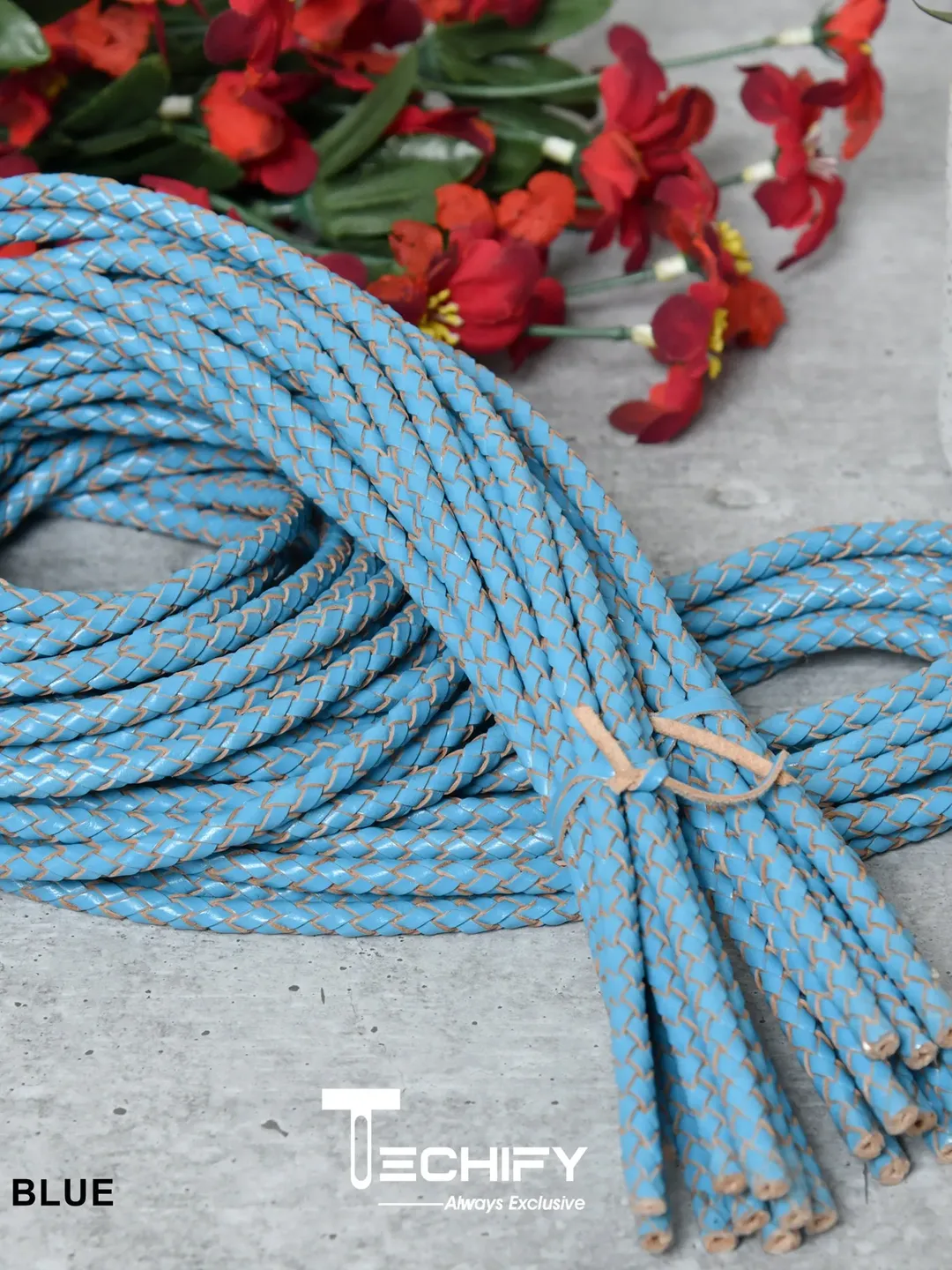 Handmade Leather Cord for Crafting and Jewelry Making