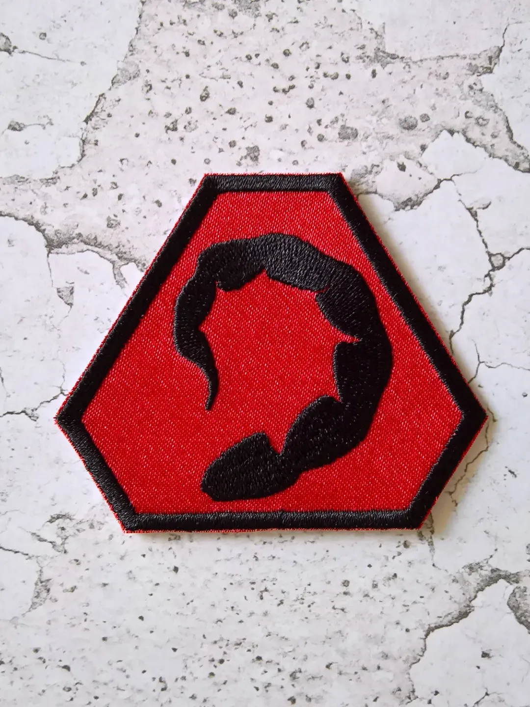 NOD Scorpion Emblem Patch Sew on or Hook and Loop Command Conquer Brotherhood of NOD