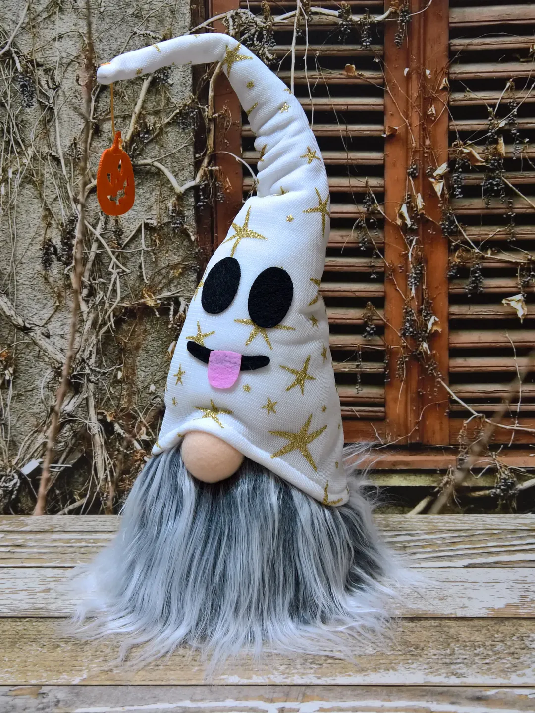 Halloween Ghost gnome, Halloween decoration gnome, Halloween outdoor decor, Home decor, Gift idea, Halloween gift, Fall gnome