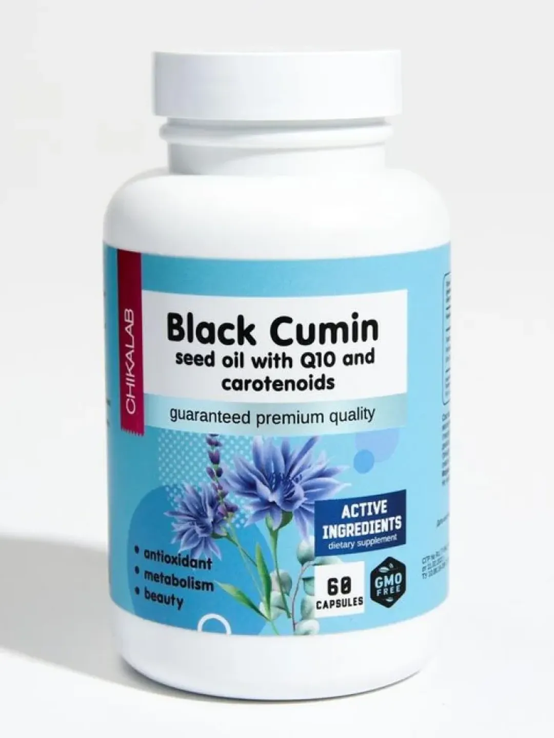 BOMBER BLACK CUMIN OIL Q10 , 60 CAPSULES