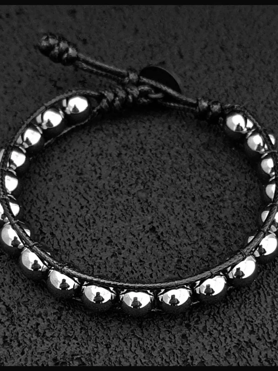 Terahertz  Bohemian Bracelet, Japanese terahertz Beads, Special Design Accessory, Beaded Jewelry, Special Day Gift For Men, Christmas Gift