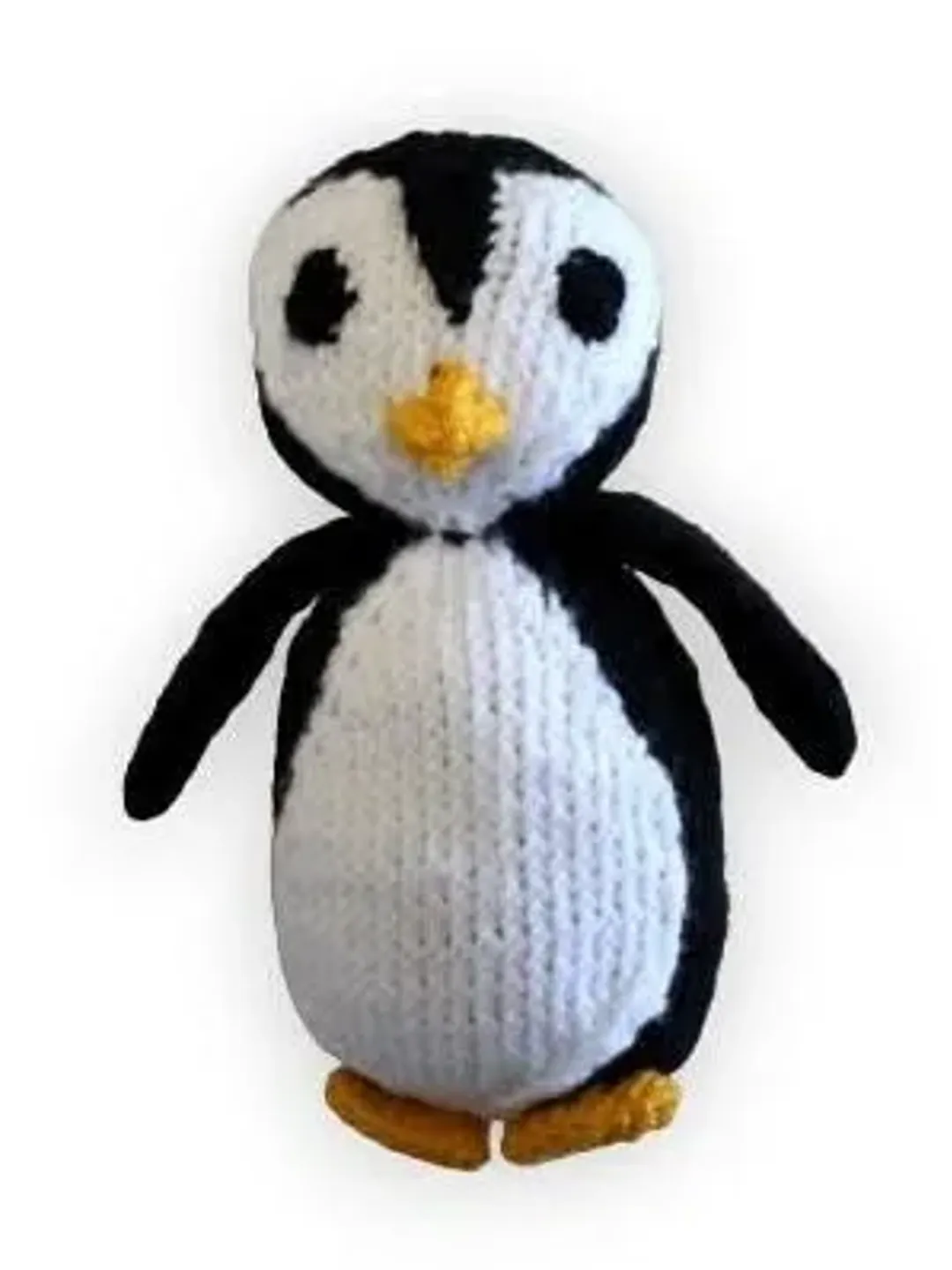 Penguin Plushie, Amigurumi Yarn Penguin, Stuffed Animal Toy for Kids, Animal Dolls for Babies, New Baby Decoration Gift Ideas, Nursery Décor