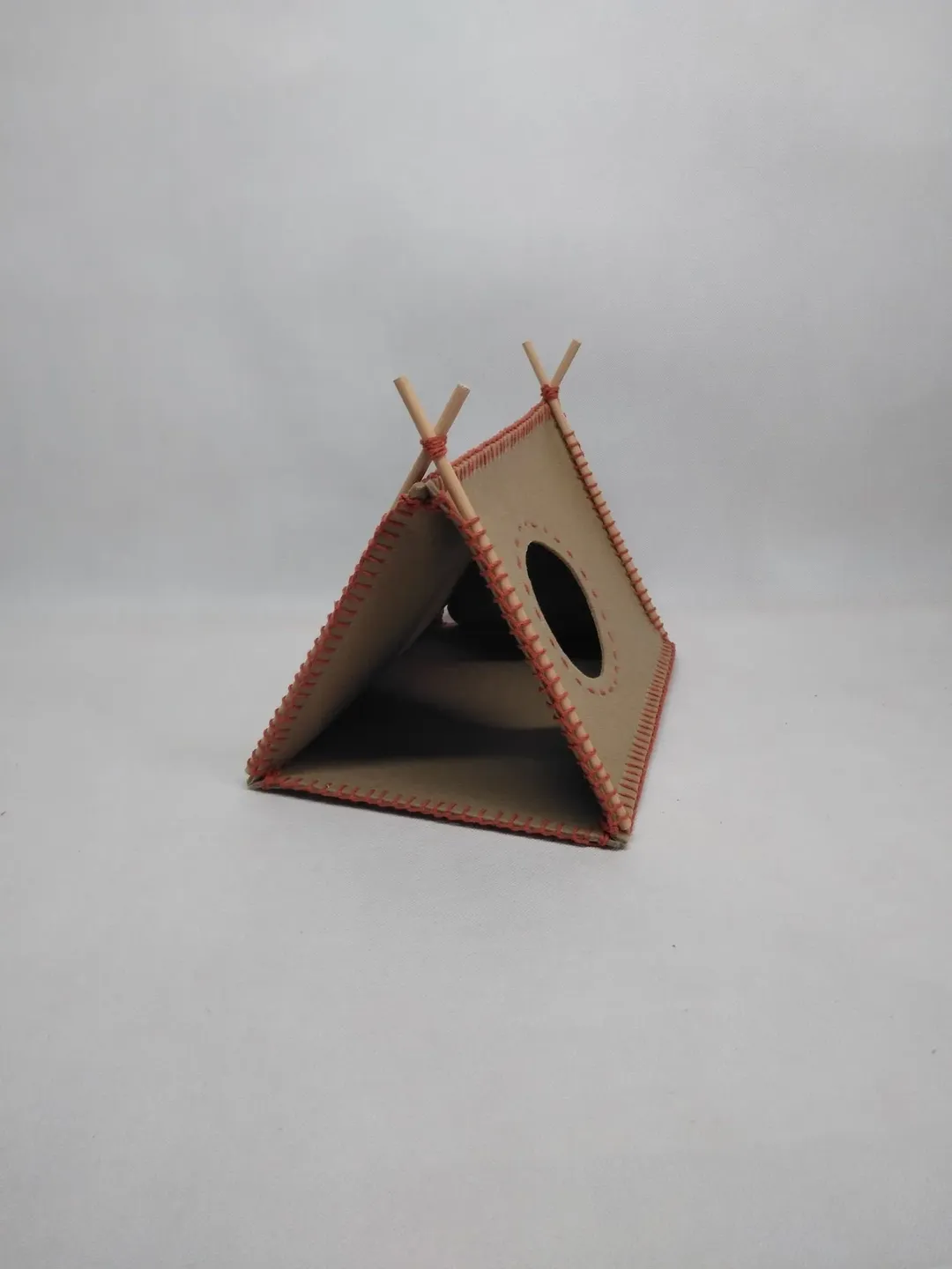 Guinea pig hideout, hedgehog bed, guinea pig teepee, hamster house, small animal hut, bunny teepee bed,