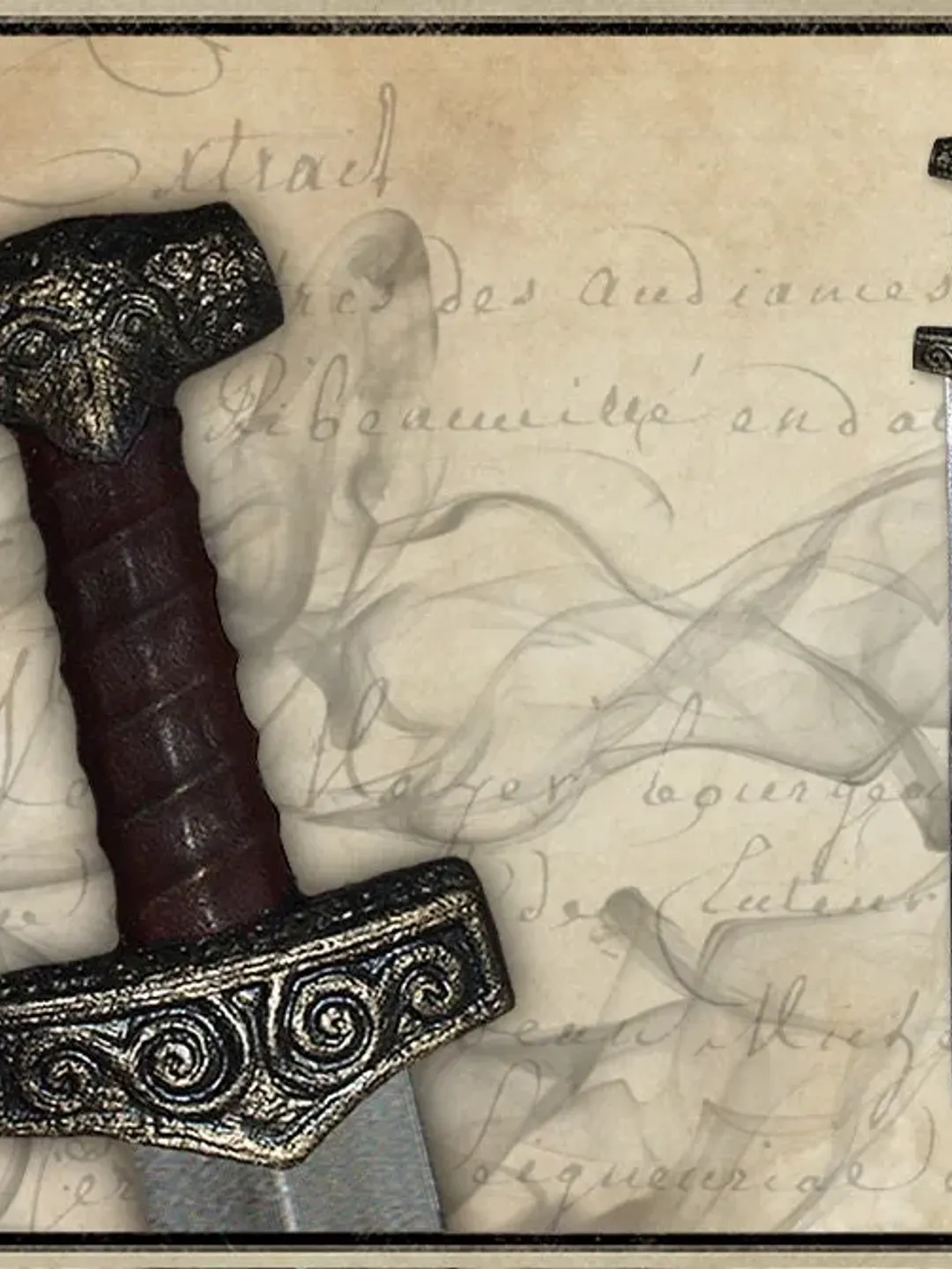 Mjolnir foam LARP sword for live action role playing or cosplay. *TAX INCLUDED*